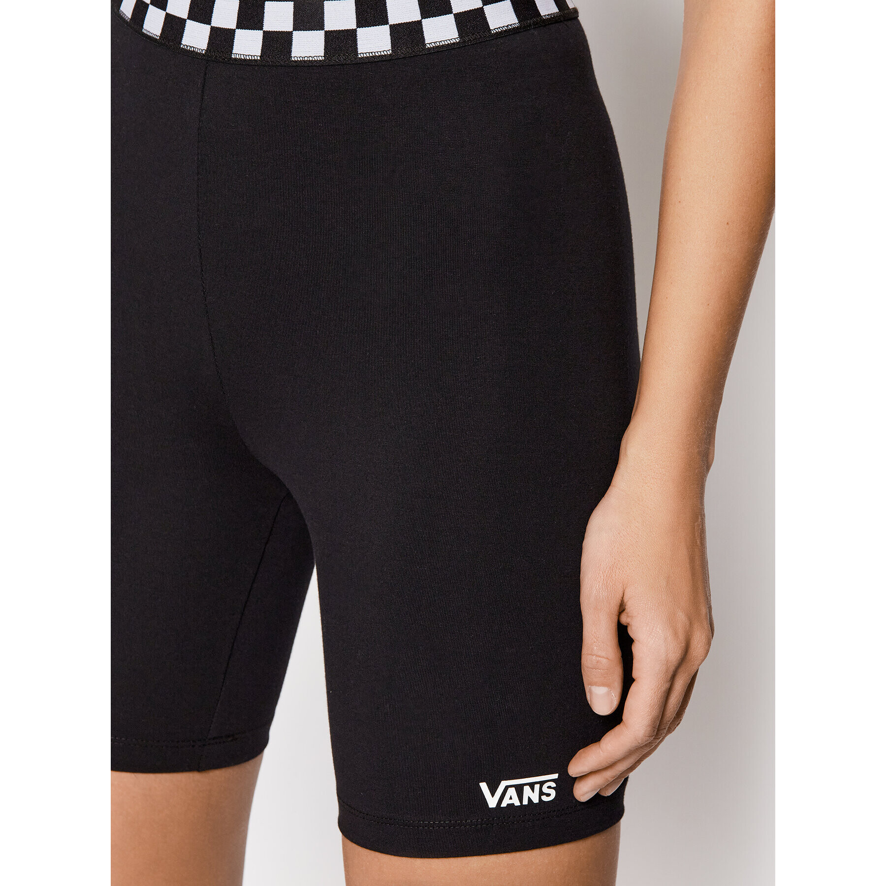 Vans Спортни шорти Checkerboard VN0A5LL7 Черен Slim Fit - Pepit.bg