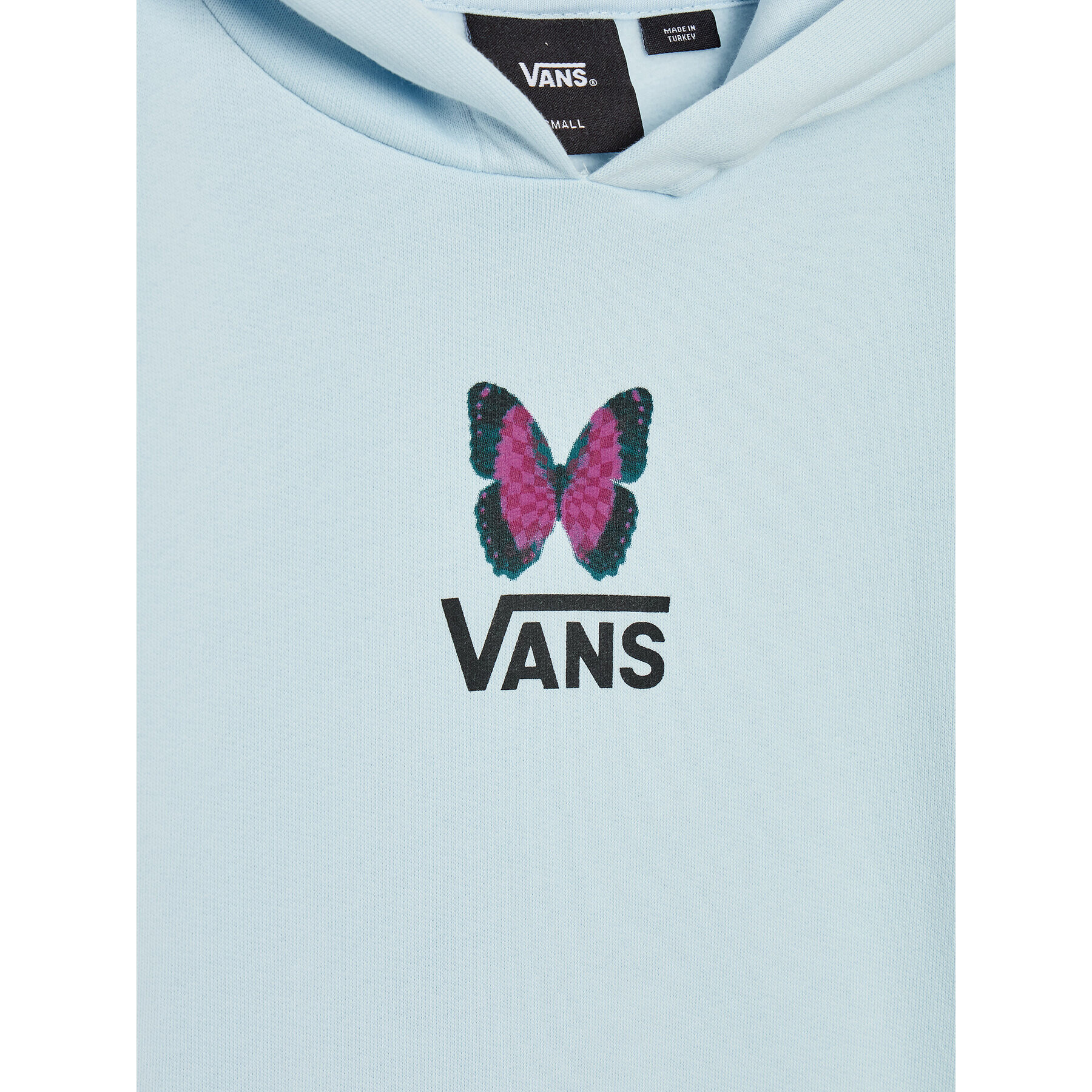 Vans Суитшърт Butterfly Floral VN0A7RRS Син Regular Fit - Pepit.bg