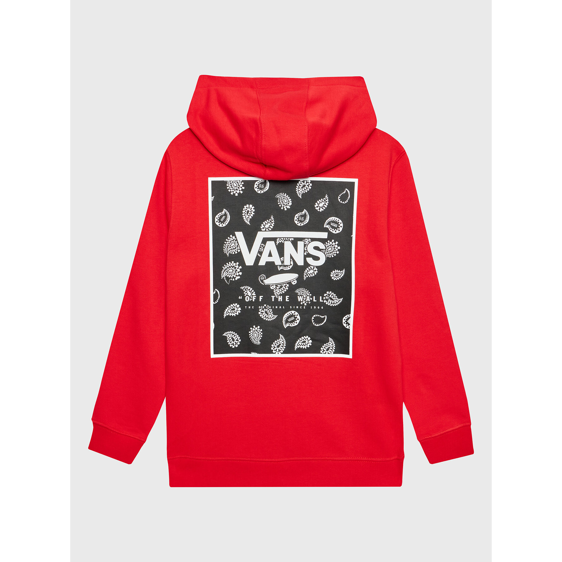 Vans Суитшърт By Print VN0A3W5C Червен Regular Fit - Pepit.bg