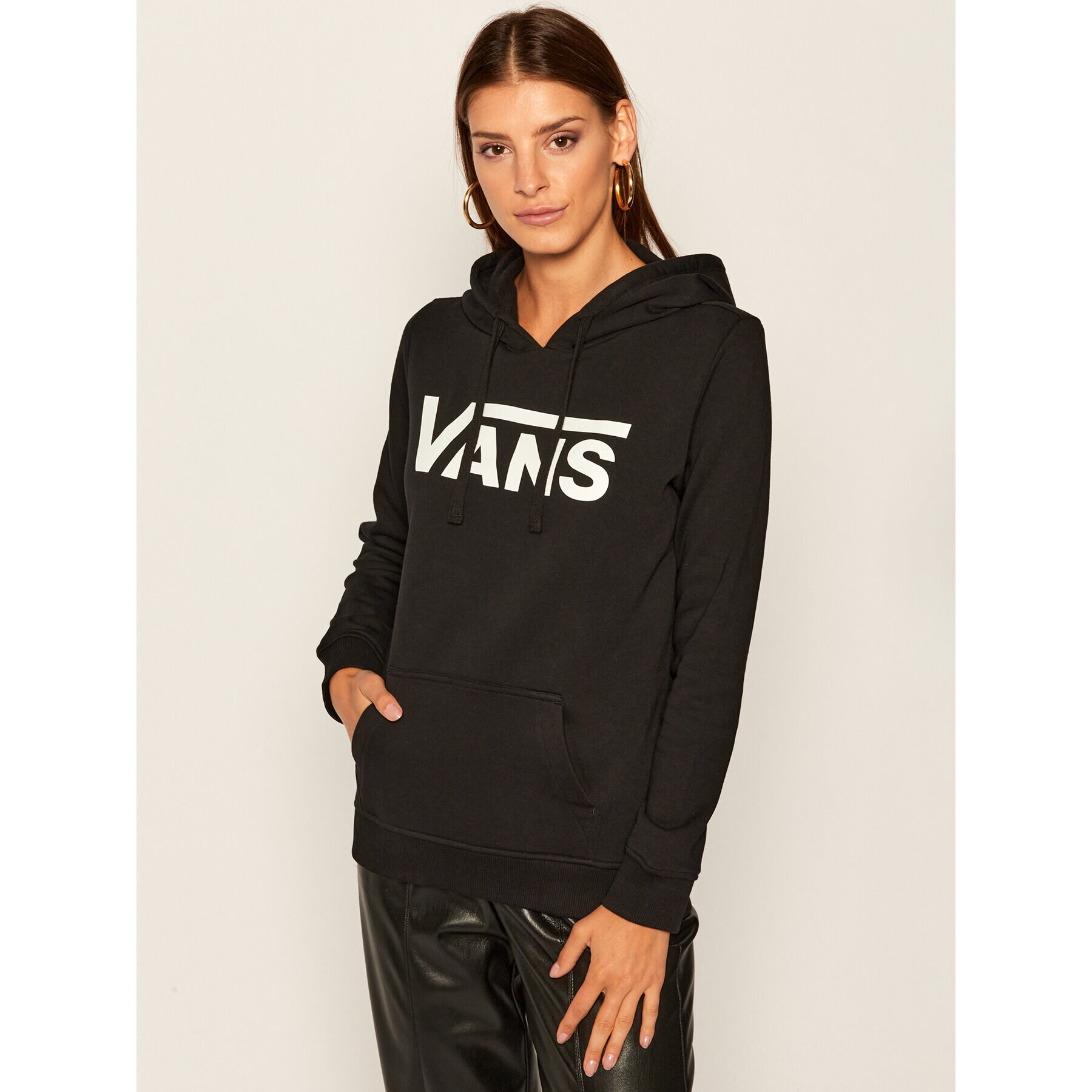 Vans Суитшърт Classic V II VN0A53OV Черен Regular Fit - Pepit.bg