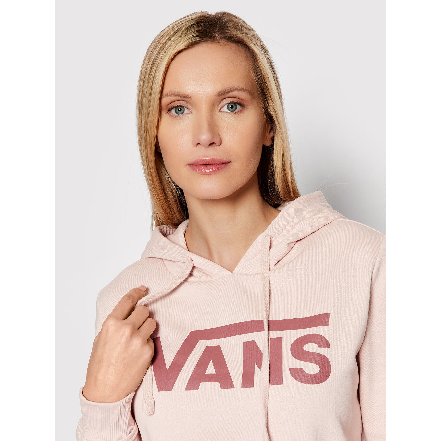 Vans Суитшърт Classic V II VN0A53OV Розов Regular Fit - Pepit.bg