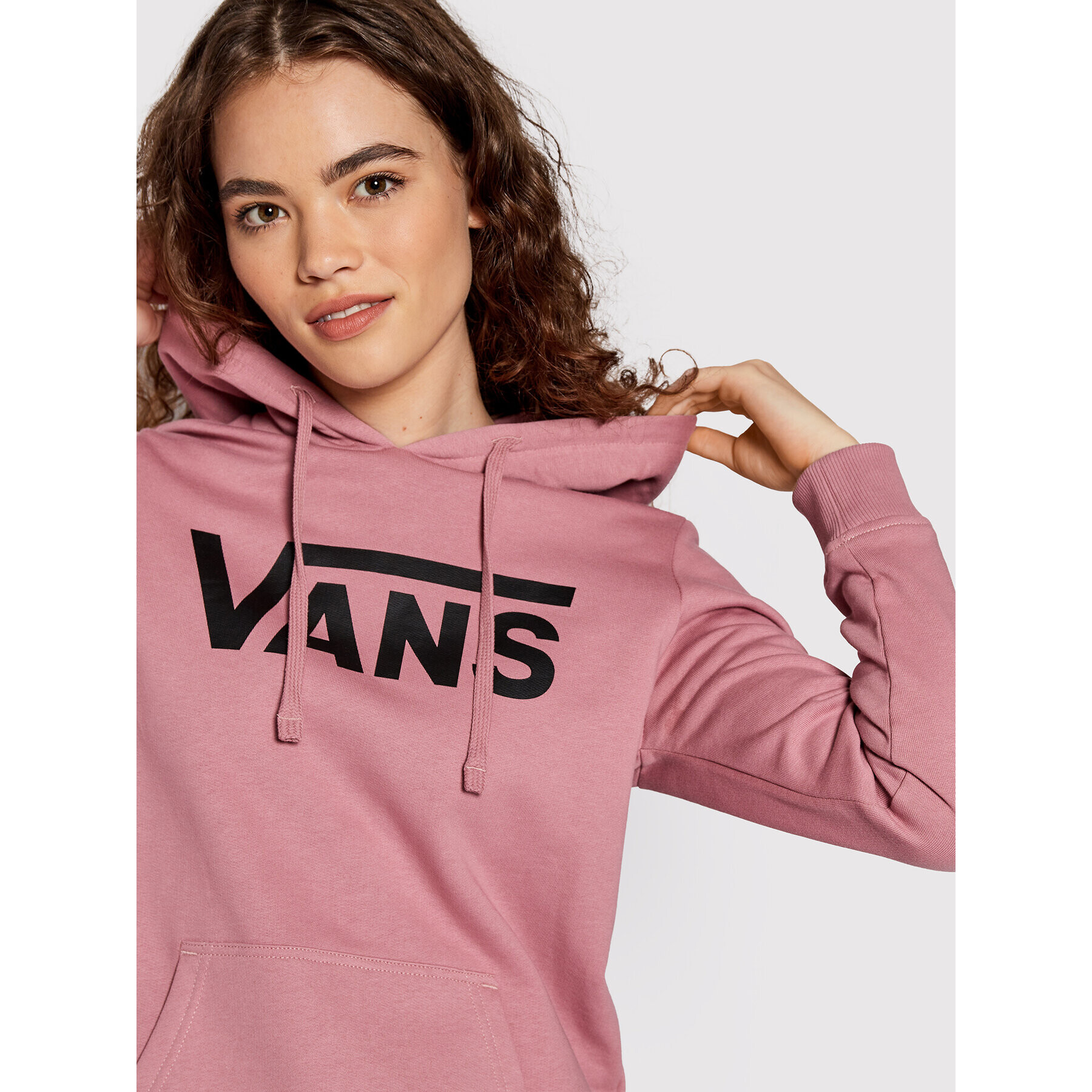 Vans Суитшърт Classic V II VN0A53OV Розов Regular Fit - Pepit.bg