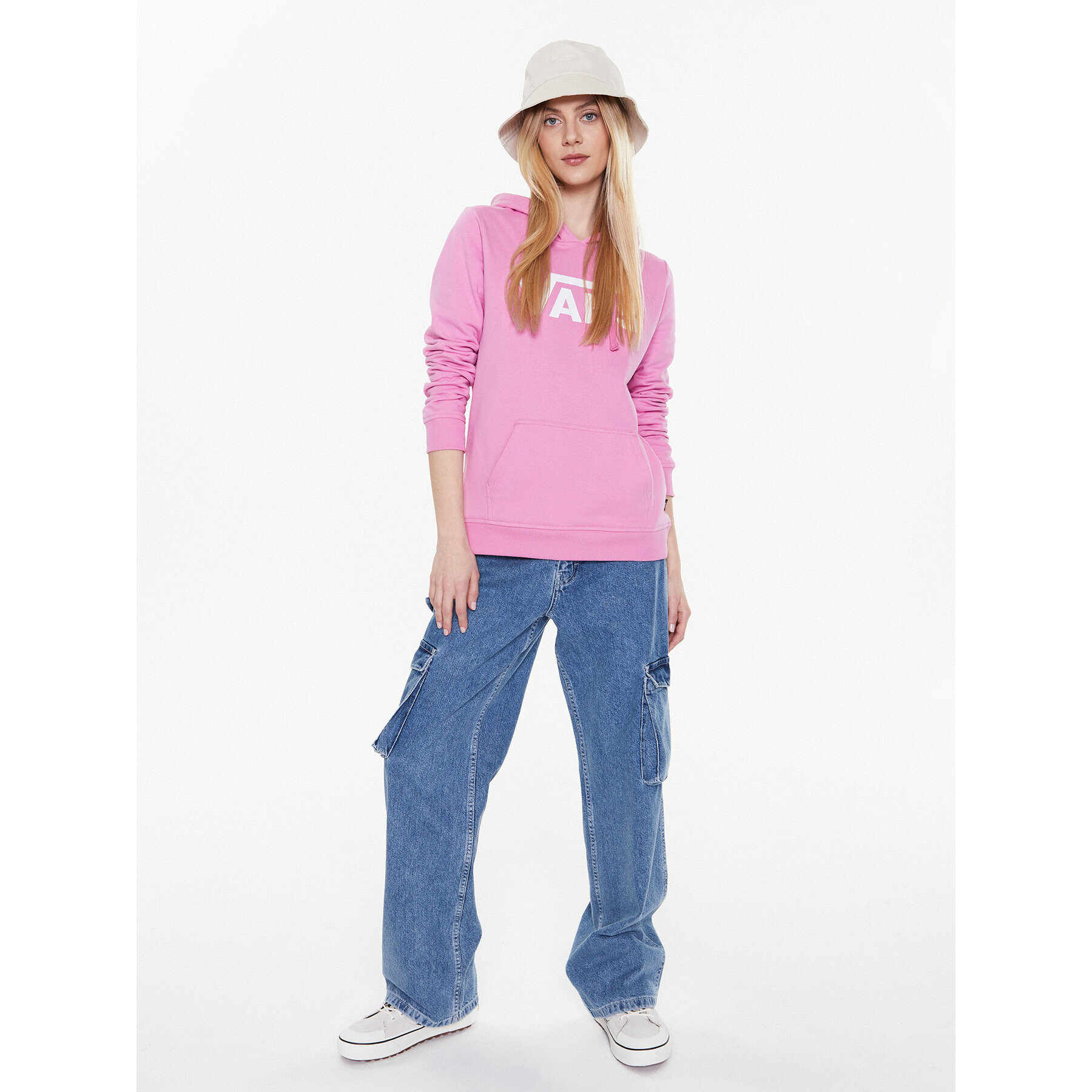 Vans Суитшърт Classic V II VN0A53OV Розов Regular Fit - Pepit.bg