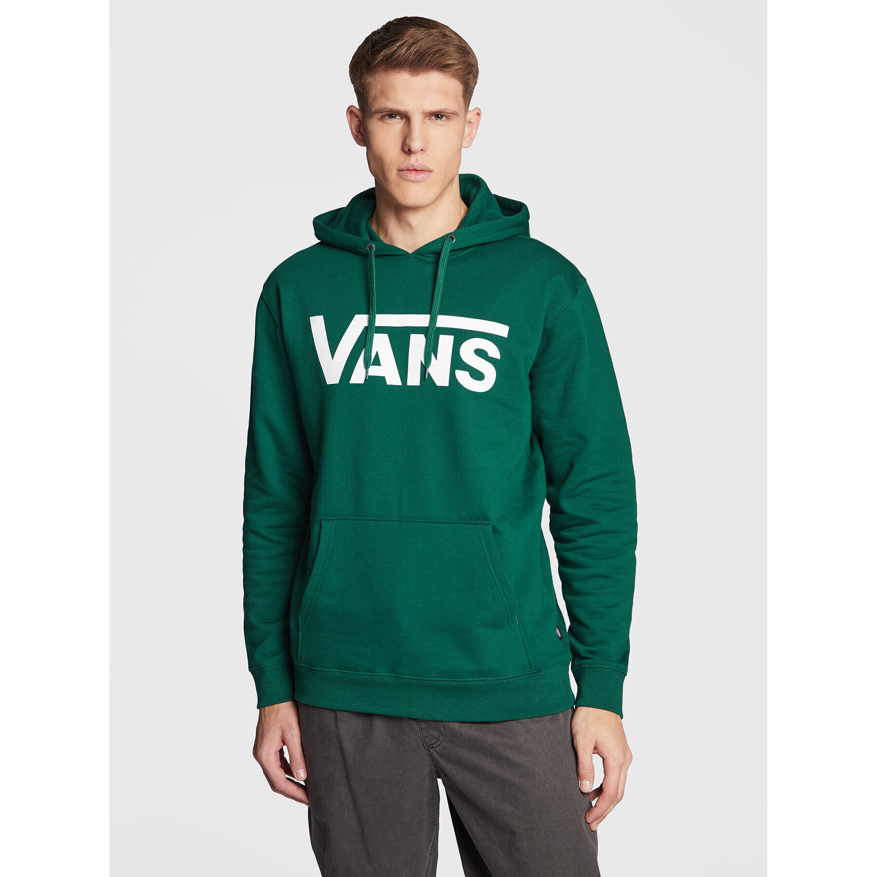 Vans Суитшърт Classic VN0A456B Зелен Regular Fit - Pepit.bg