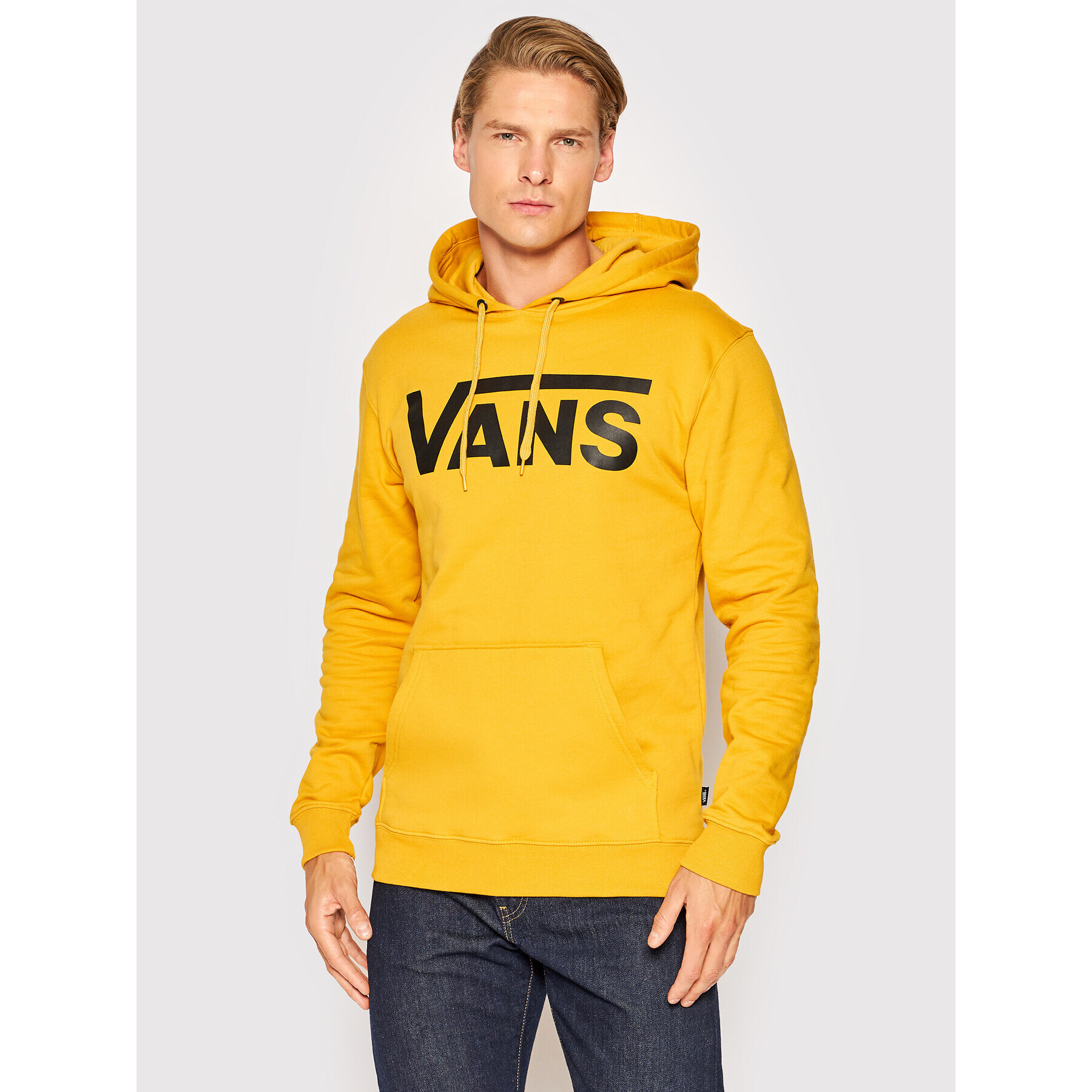 Vans Суитшърт Classic VN0A456B Жълт Regular Fit - Pepit.bg