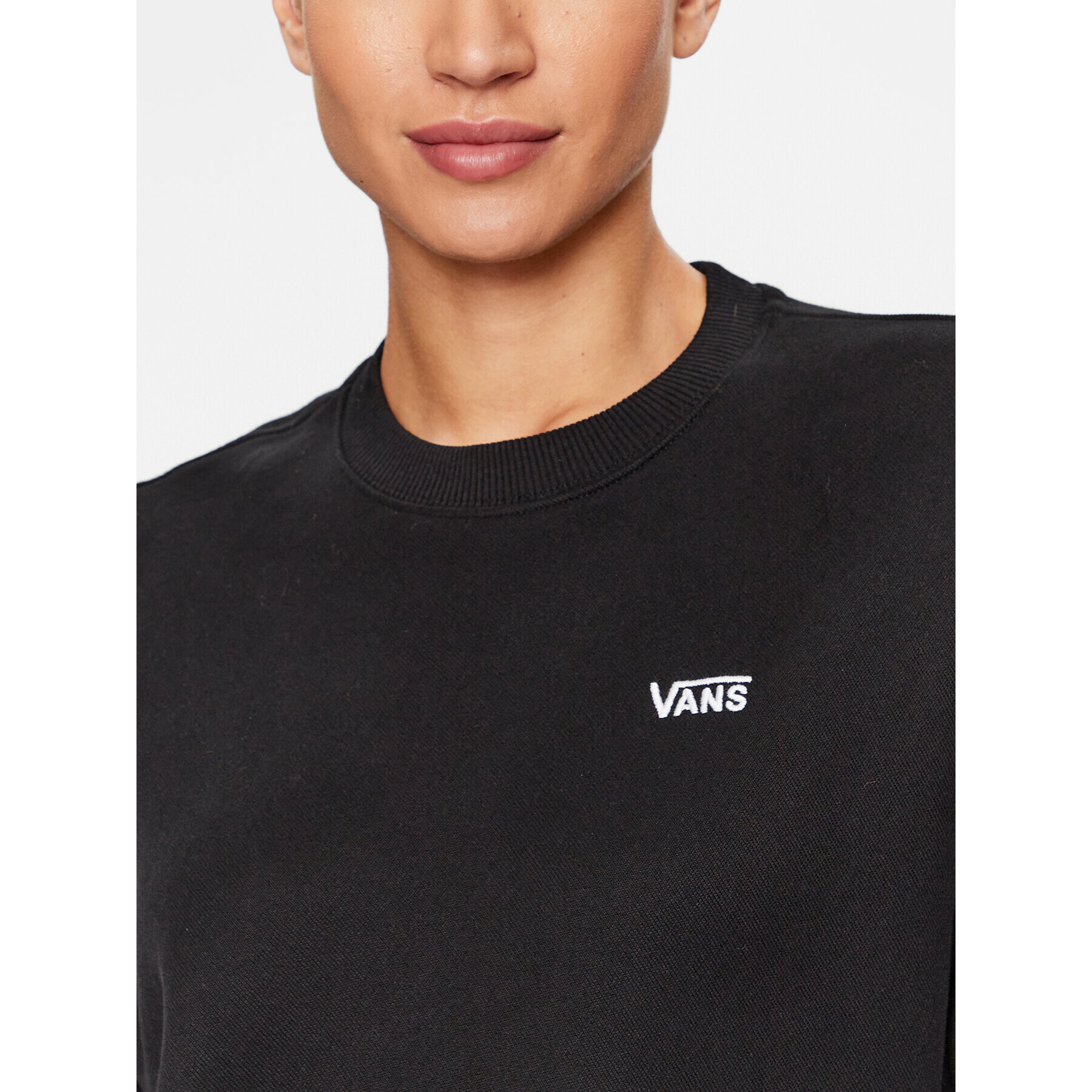 Vans Суитшърт Comfycush Essential Crew VN000A6C Черен Regular Fit - Pepit.bg