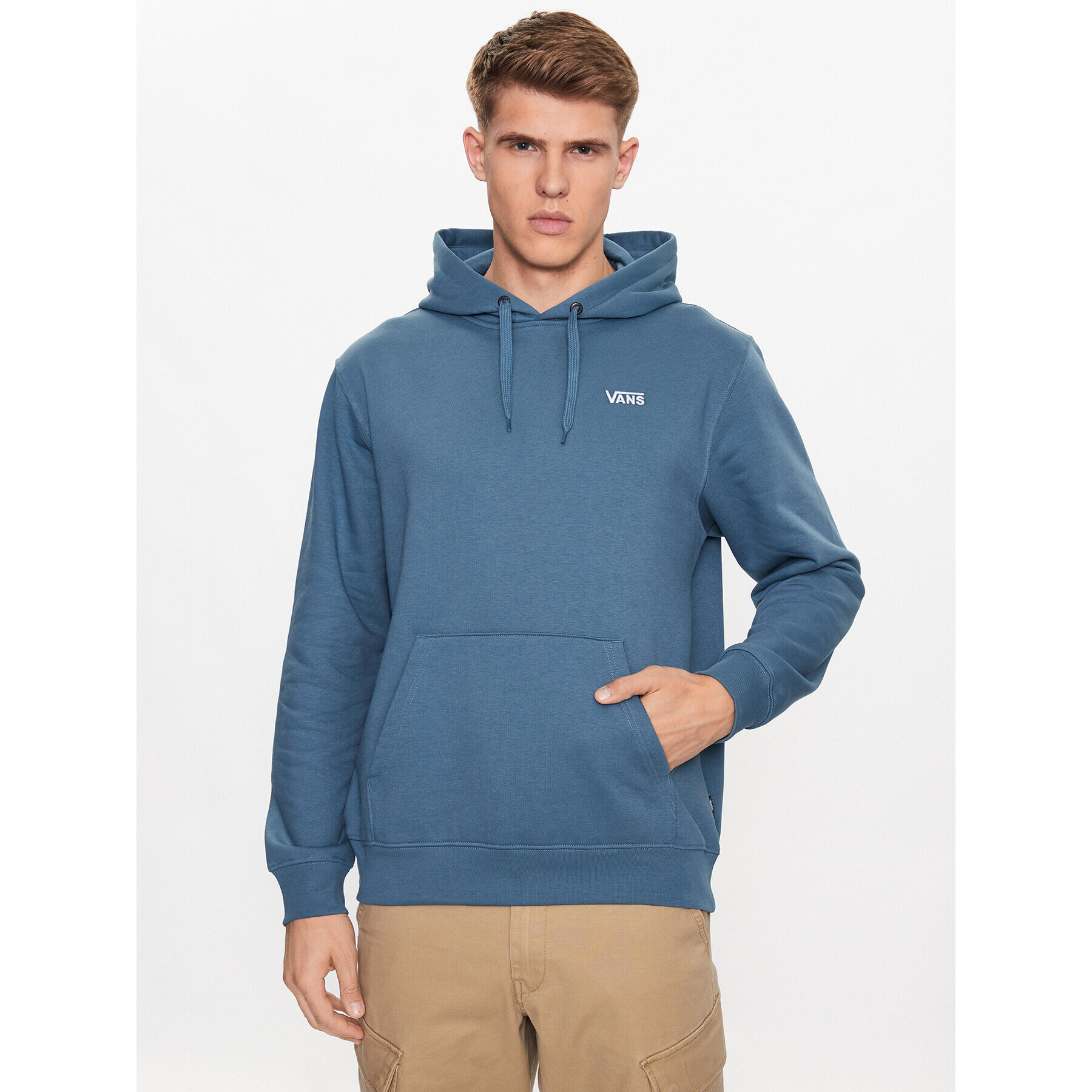 Vans Суитшърт Core Basic Po Fleece VN0A7YDV Син Classic Fit - Pepit.bg