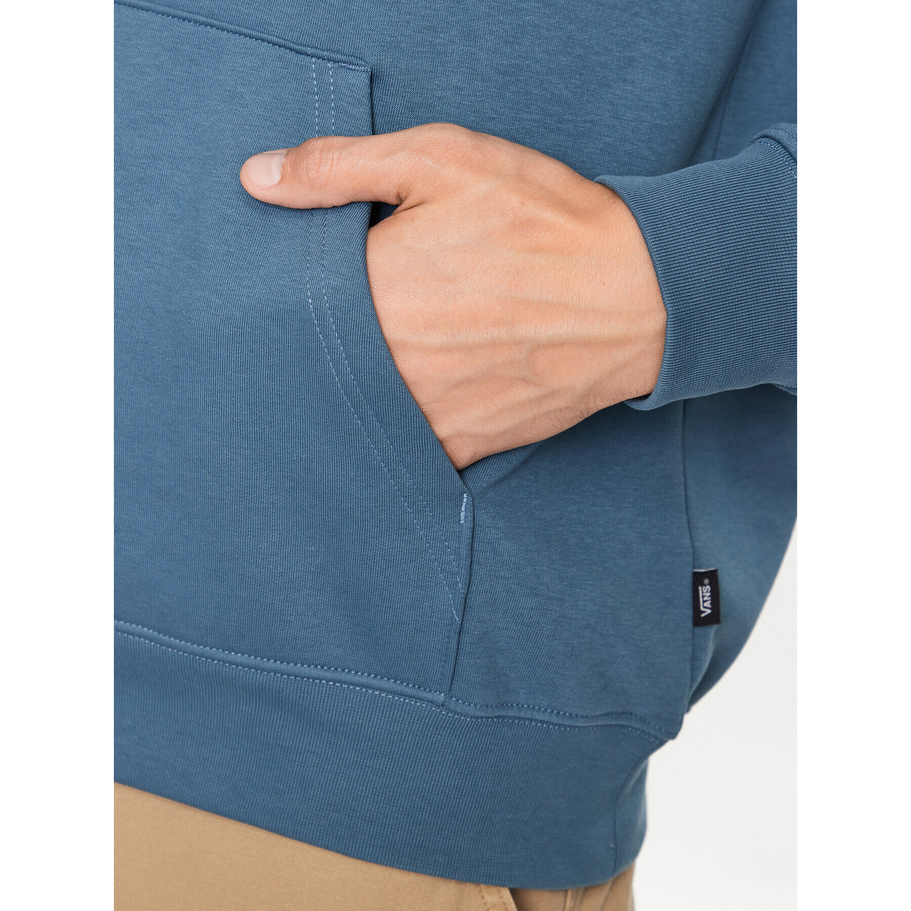 Vans Суитшърт Core Basic Po Fleece VN0A7YDV Син Classic Fit - Pepit.bg