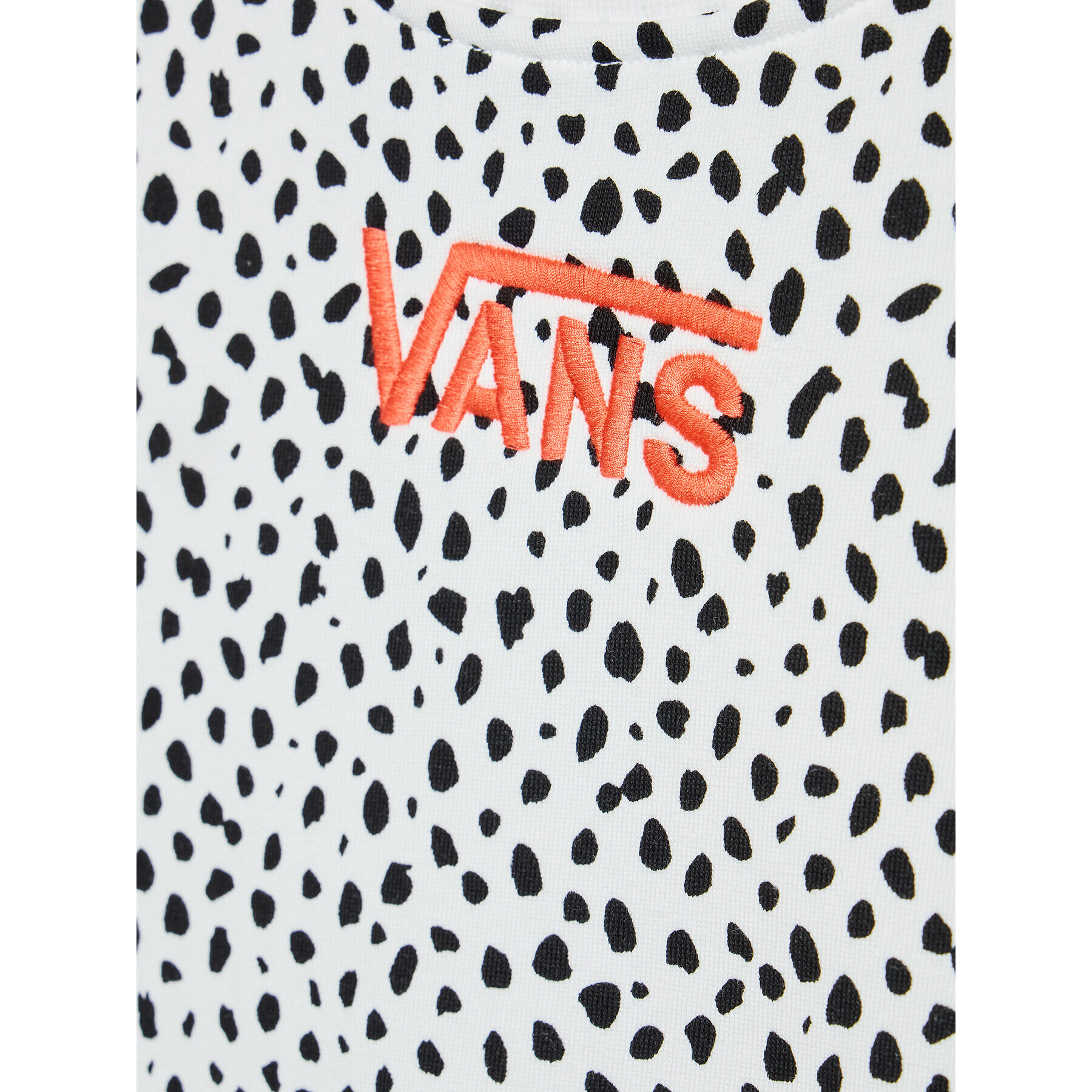 Vans Суитшърт Dalmation VN0A7RUB Бял Regular Fit - Pepit.bg