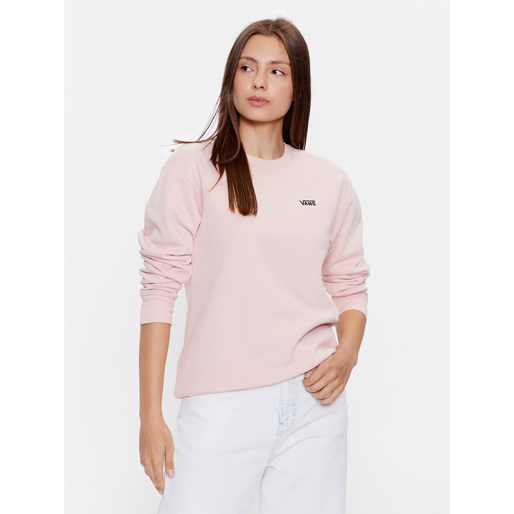 Vans Суитшърт Flying V Bff Crew Emea VN00046X Розов Regular Fit - Pepit.bg
