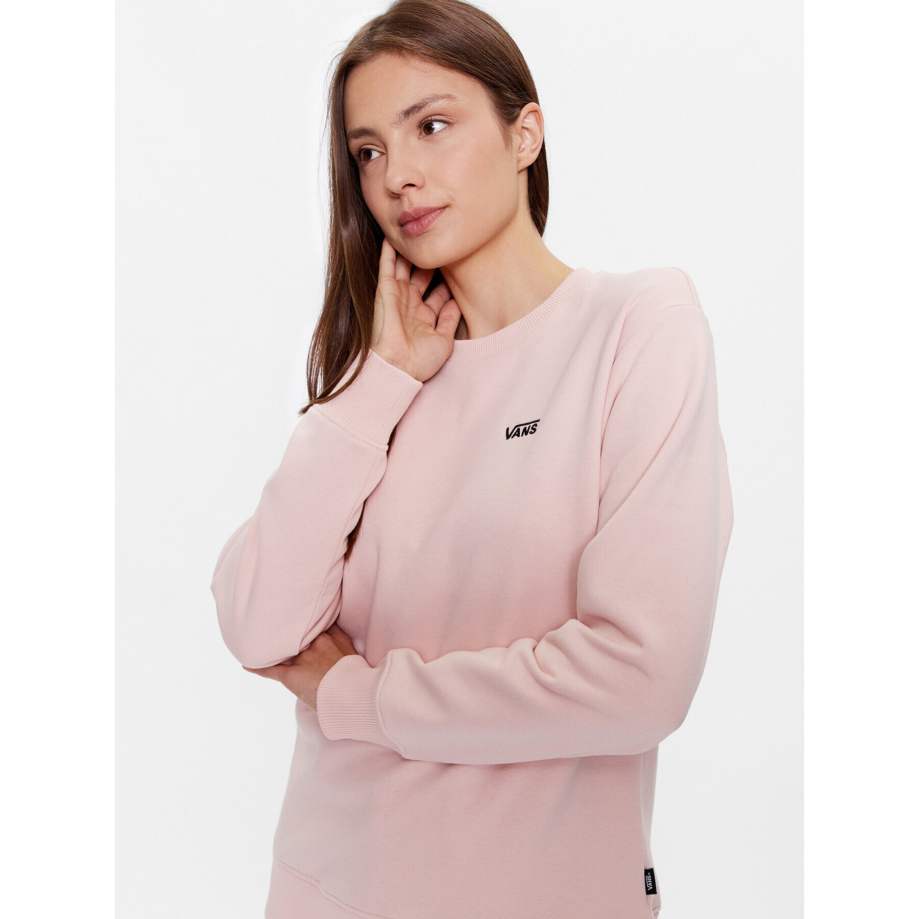 Vans Суитшърт Flying V Bff Crew Emea VN00046X Розов Regular Fit - Pepit.bg