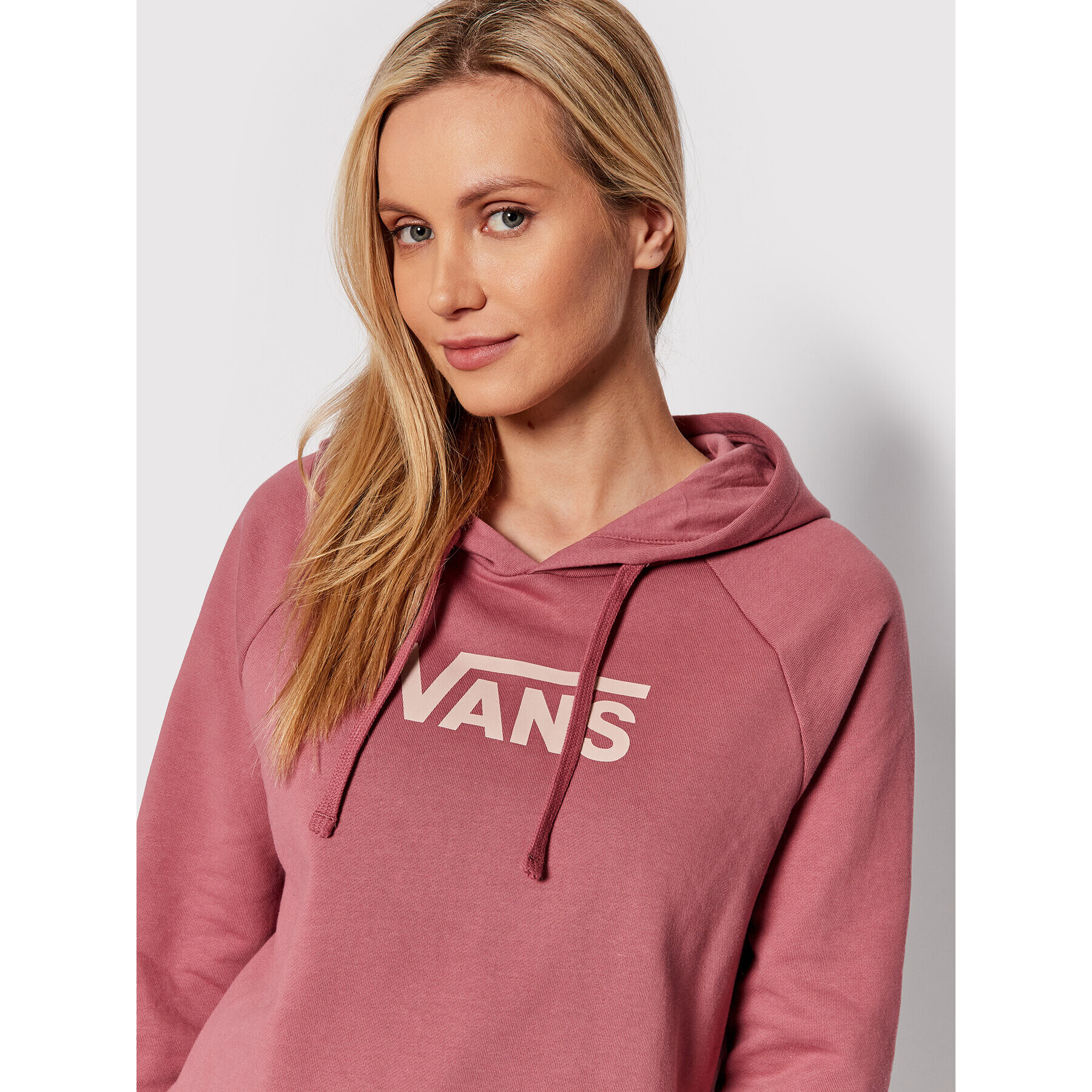 Vans Суитшърт Flying V FT Boxy VN0A4BG3 Розов Regular Fit - Pepit.bg
