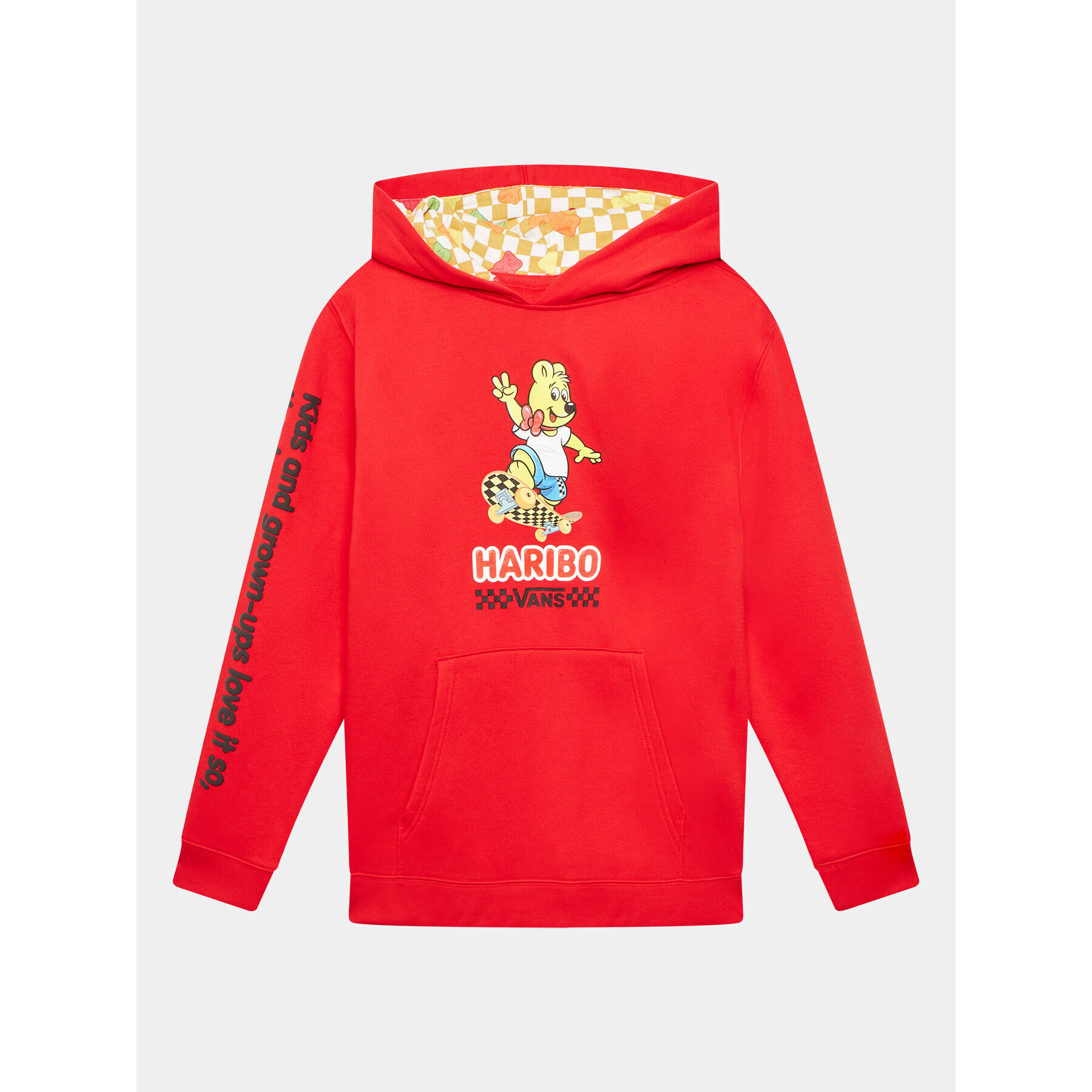 Vans Суитшърт HARIBO VN00065V Червен Regular Fit - Pepit.bg