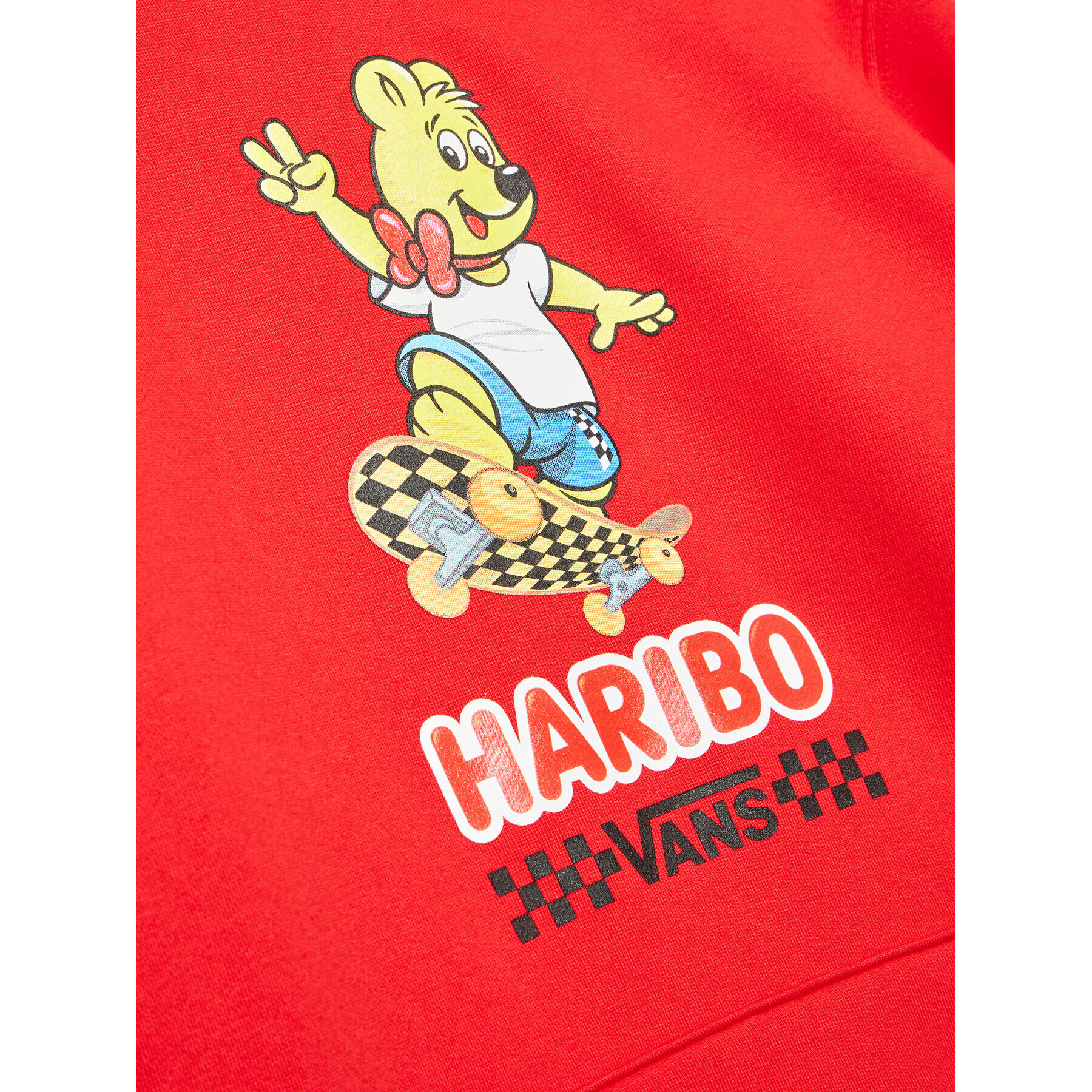 Vans Суитшърт HARIBO VN00065V Червен Regular Fit - Pepit.bg