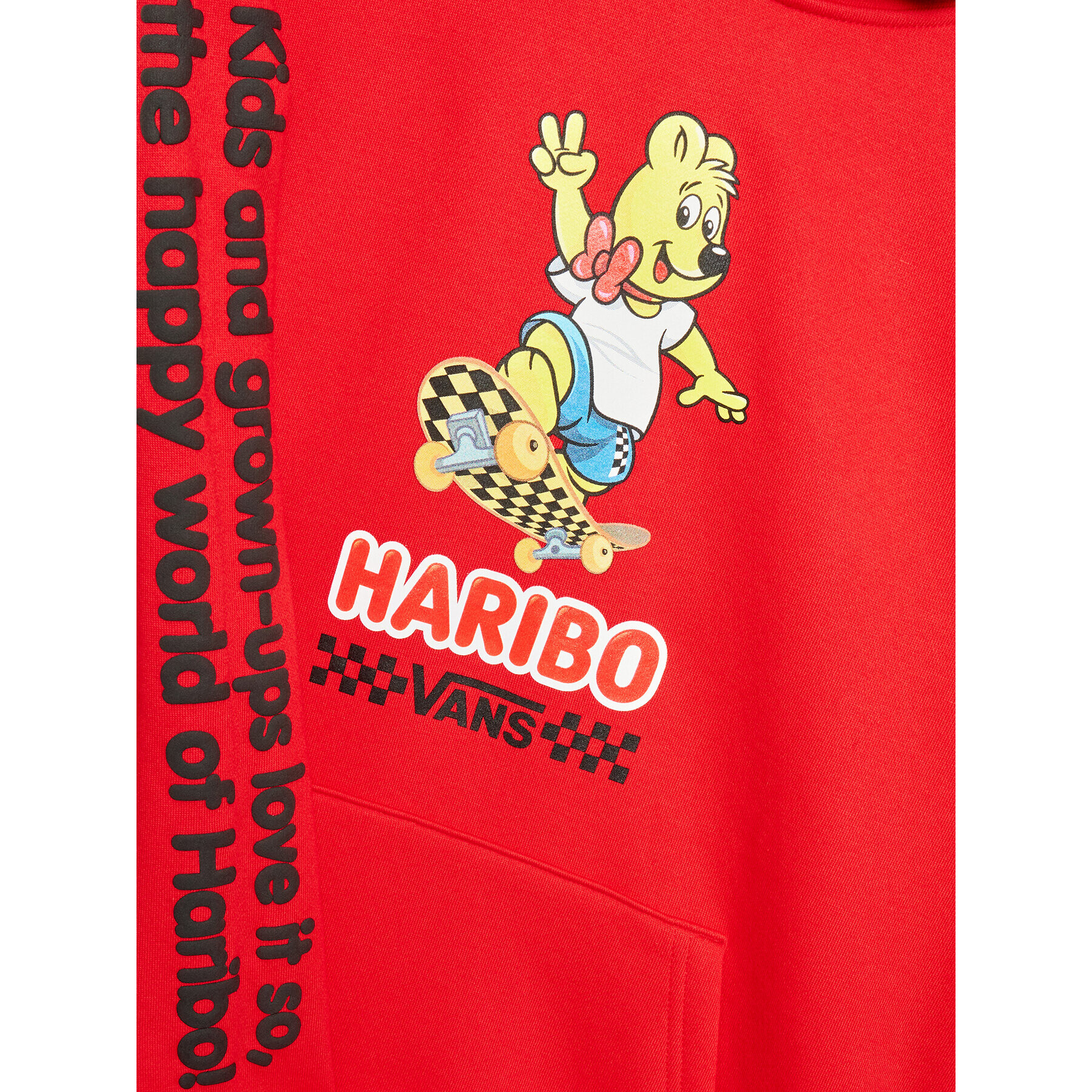 Vans Суитшърт HARIBO VN00086G Червен Regular Fit - Pepit.bg