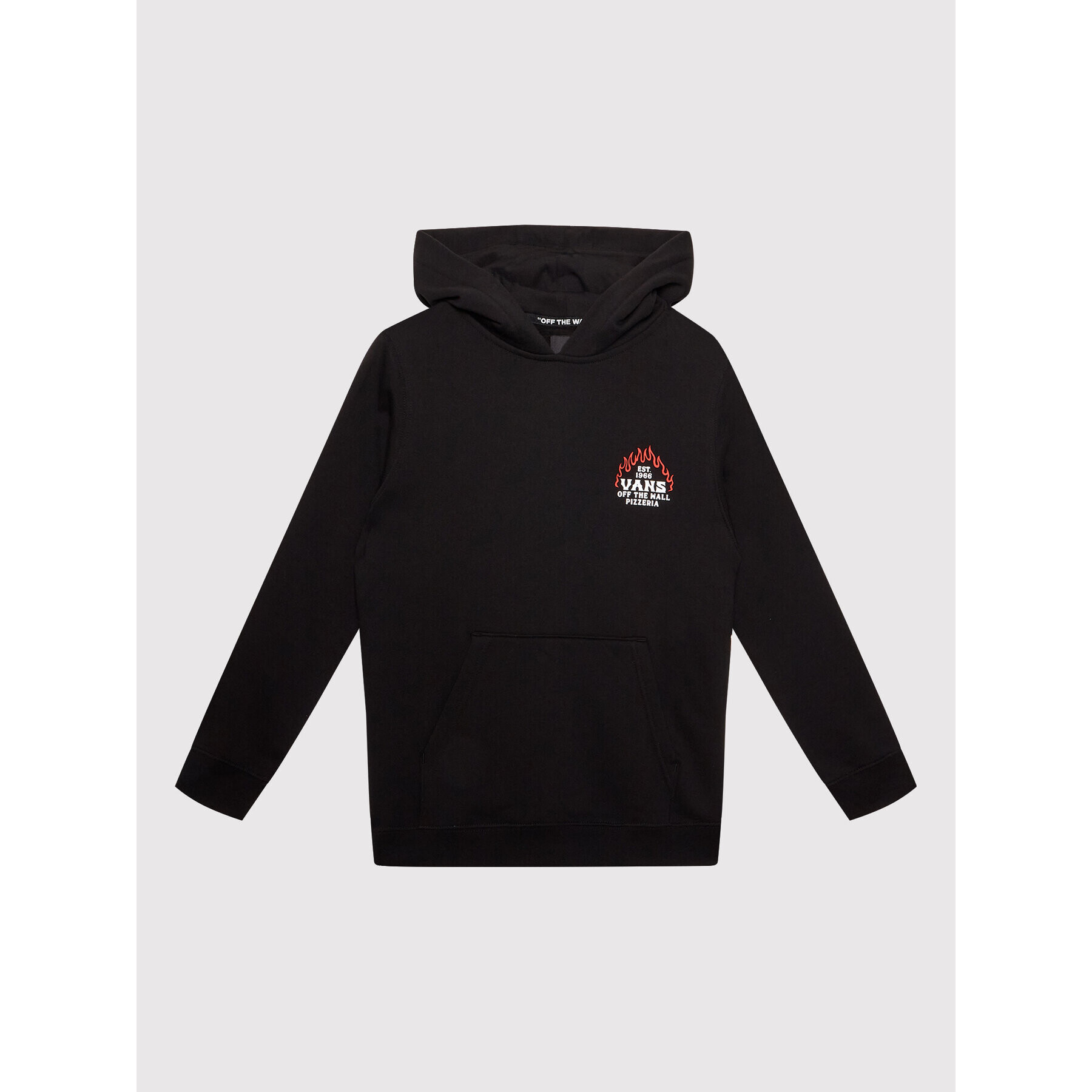 Vans Суитшърт Pizzeria VN000022 Черен Regular Fit - Pepit.bg