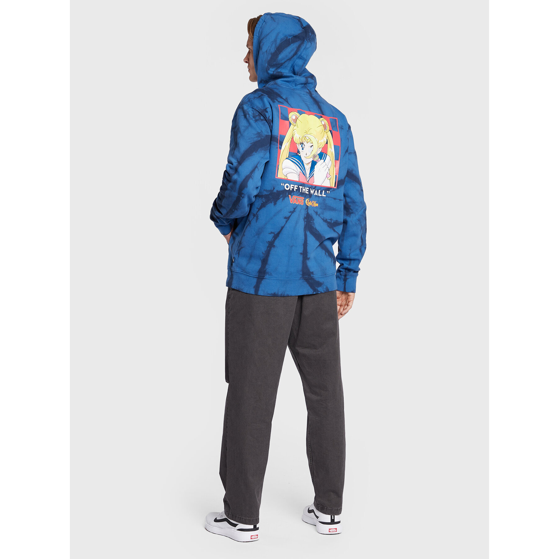 Vans Суитшърт SAILOR MOON Pretty Guardians VN0000AD Син Relaxed Fit - Pepit.bg