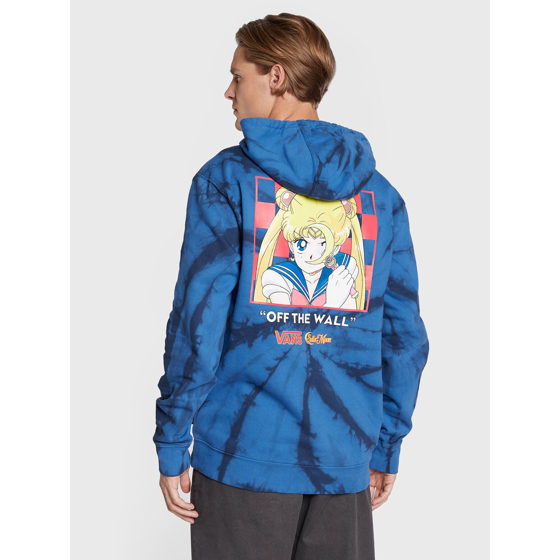 Vans Суитшърт SAILOR MOON Pretty Guardians VN0000AD Син Relaxed Fit - Pepit.bg