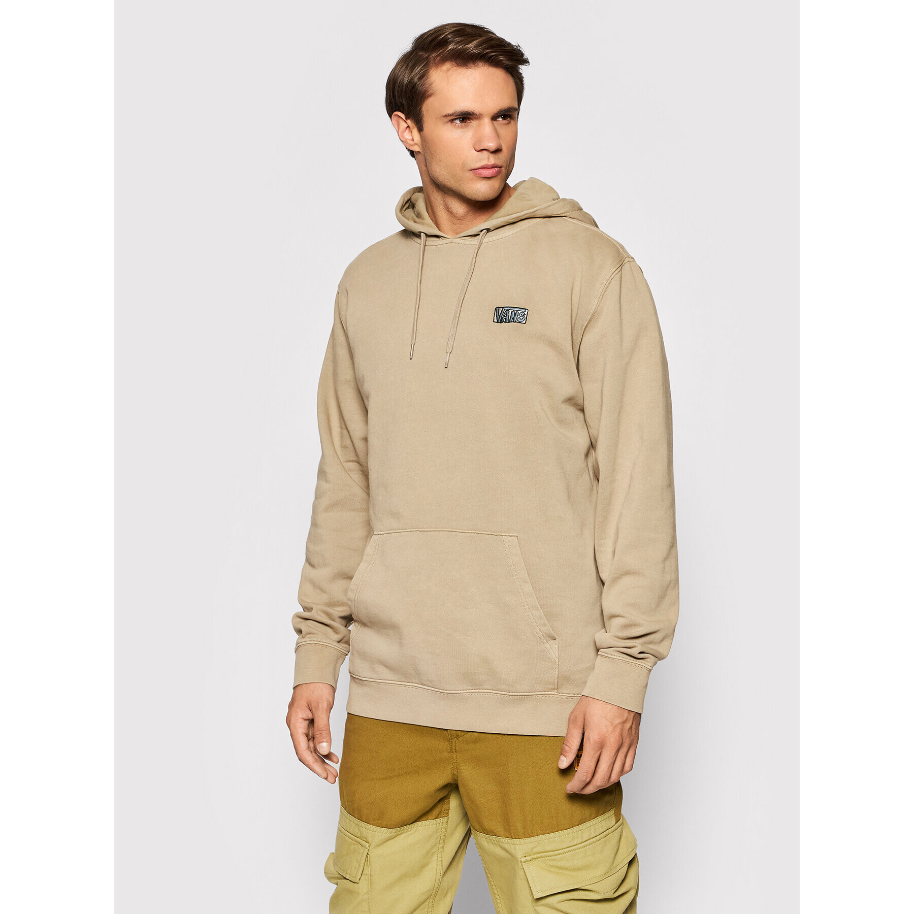 Vans Суитшърт Vendor VN0A5KE6 Бежов Regular Fit - Pepit.bg