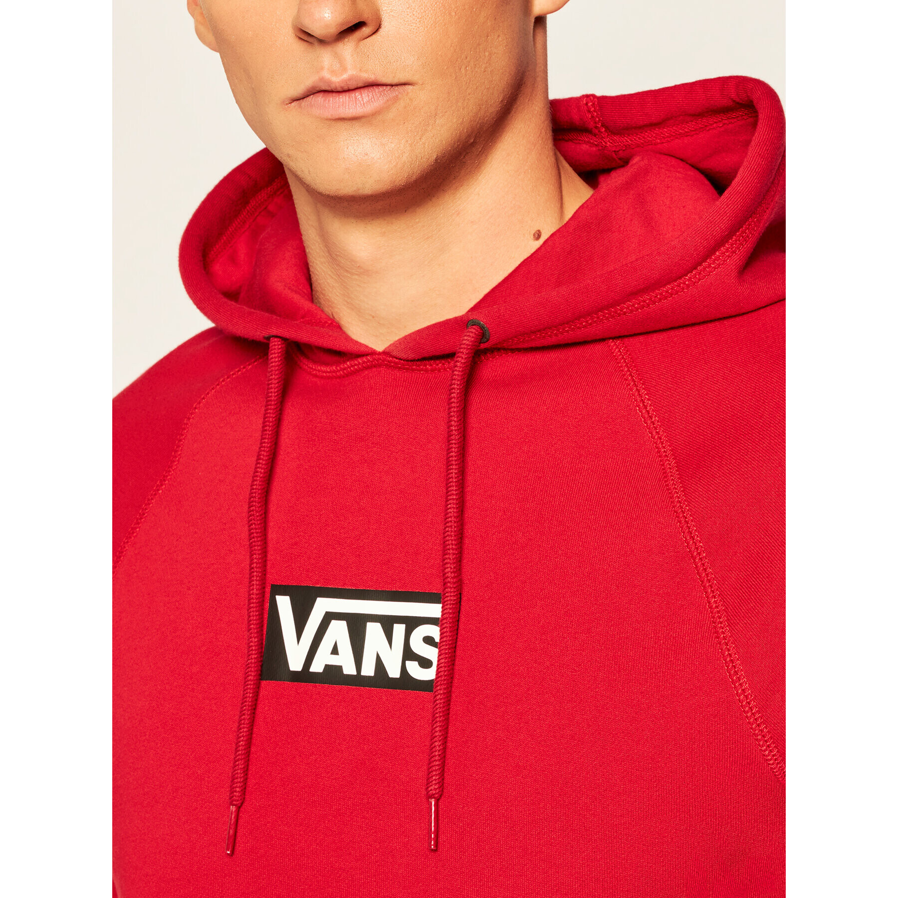 Vans Суитшърт Versa Standard VN0A49SN Червен Regular Fit - Pepit.bg