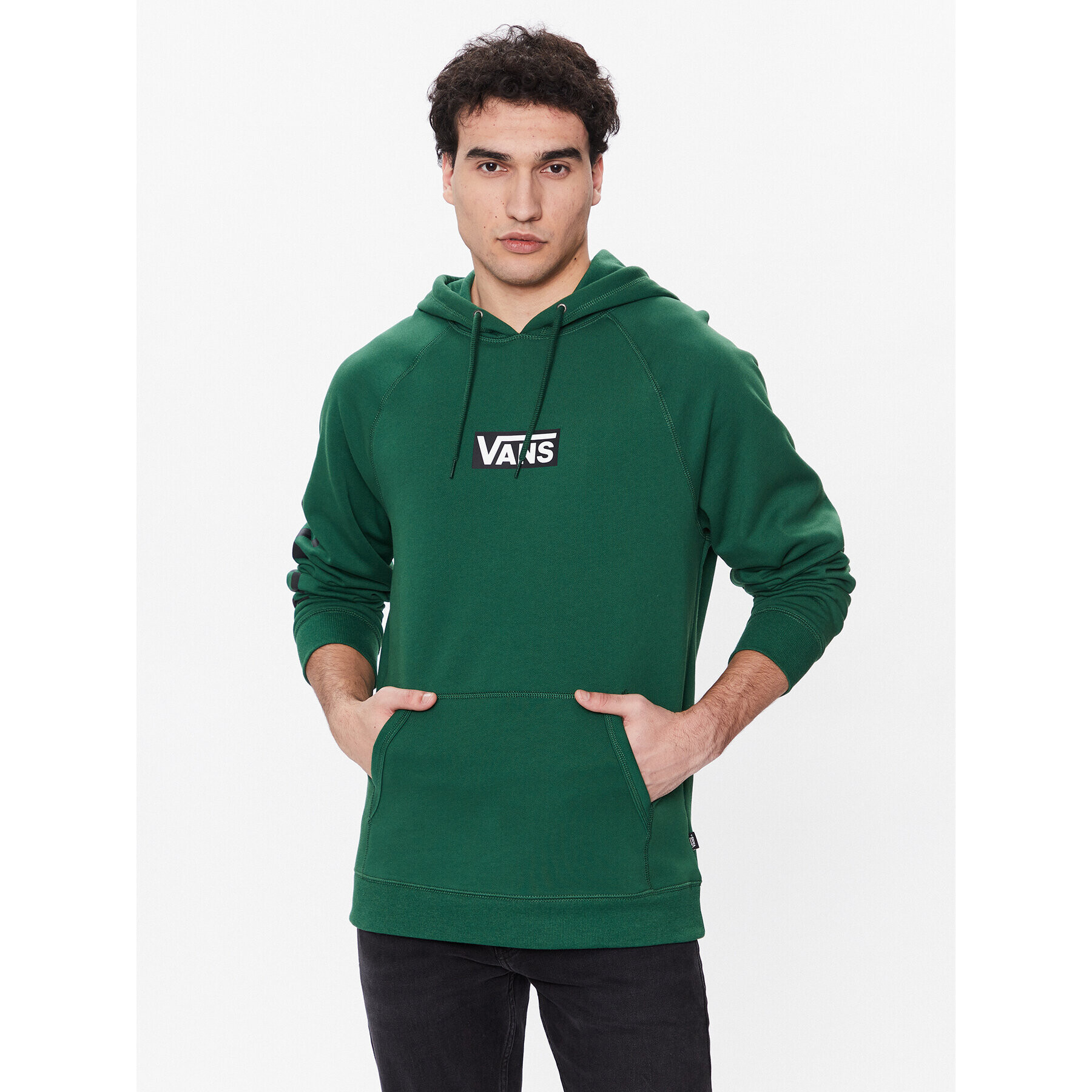 Vans Суитшърт Versa Standard VN0A49SN Зелен Regular Fit - Pepit.bg