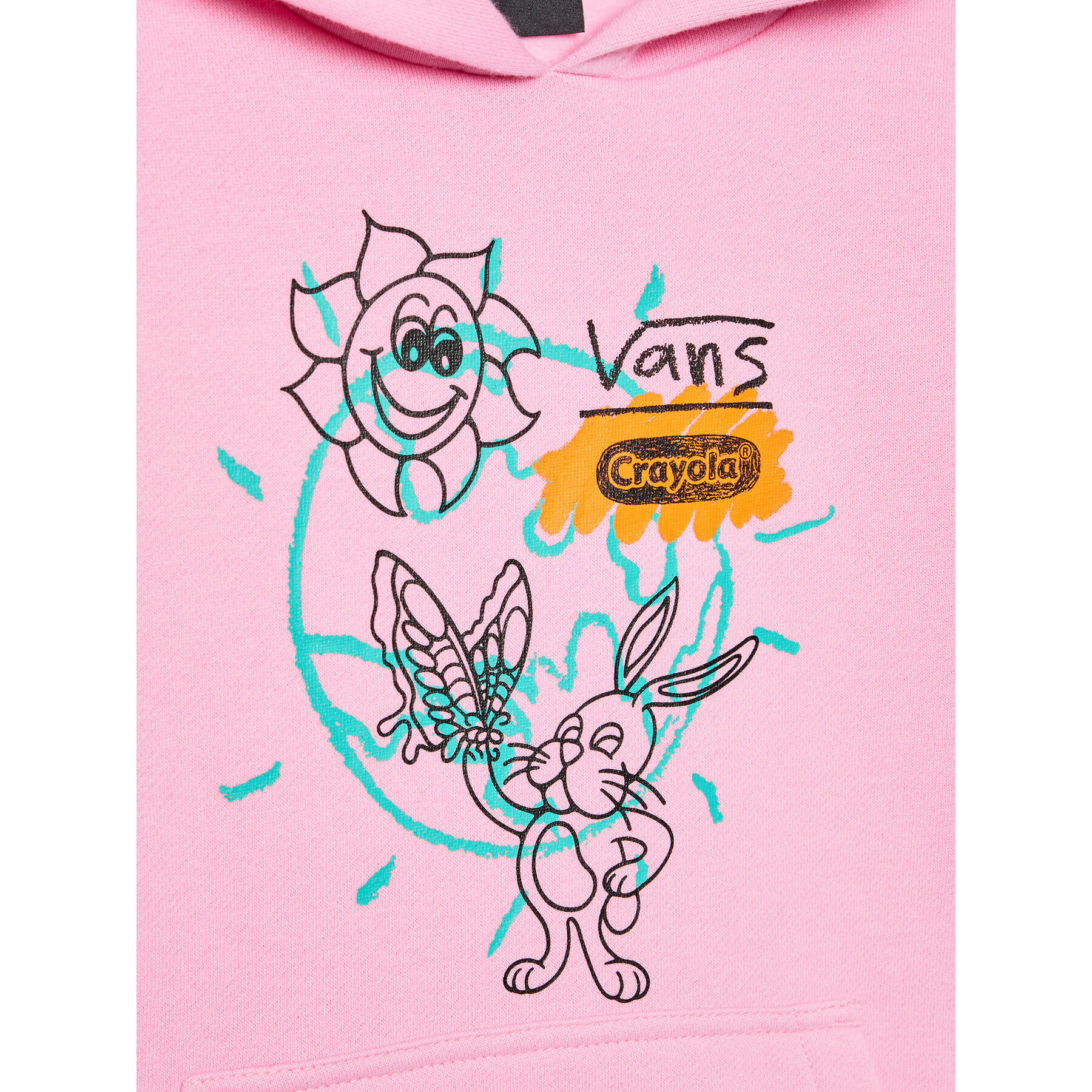 Vans Суитшърт X Crayola VN0A7RL4 Розов Regular Fit - Pepit.bg