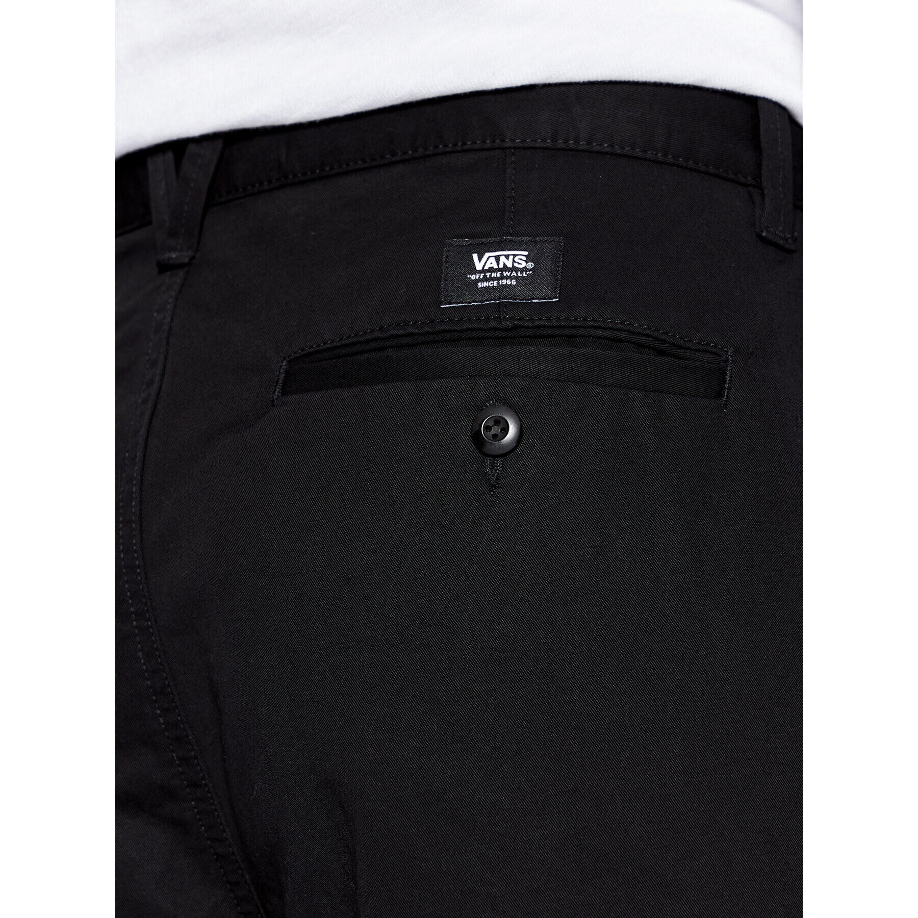 Vans Текстилни панталони Authentic Chino VN000005 Черен Baggy Fit - Pepit.bg