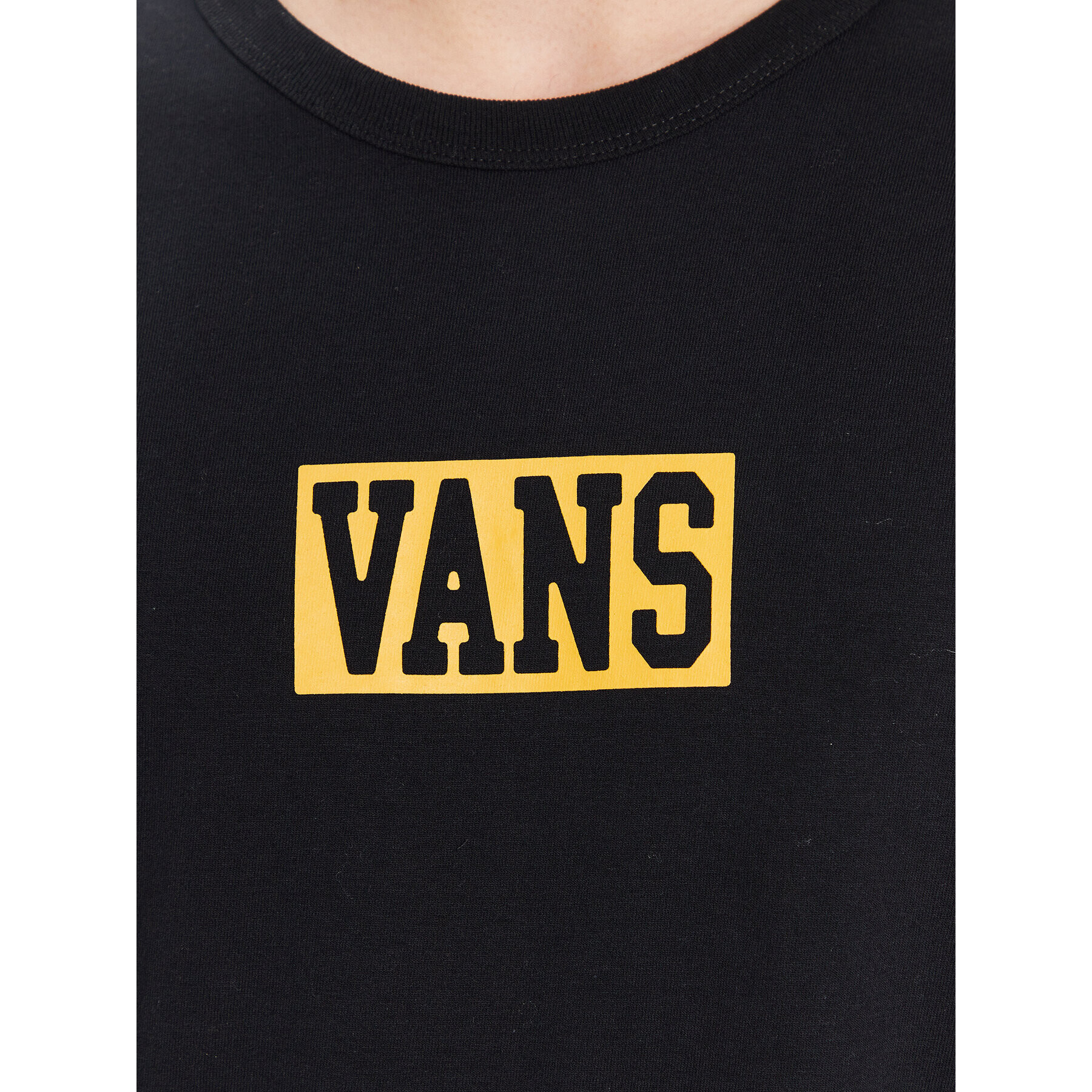 Vans Тениска с дълъг ръкав Varsity VN0007UH Черен Classic Fit - Pepit.bg