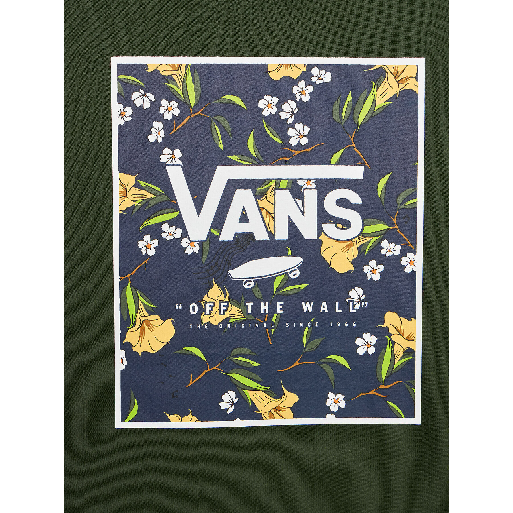 Vans Тишърт By Print Box Boys VN0A318N Каки Regular Fit - Pepit.bg