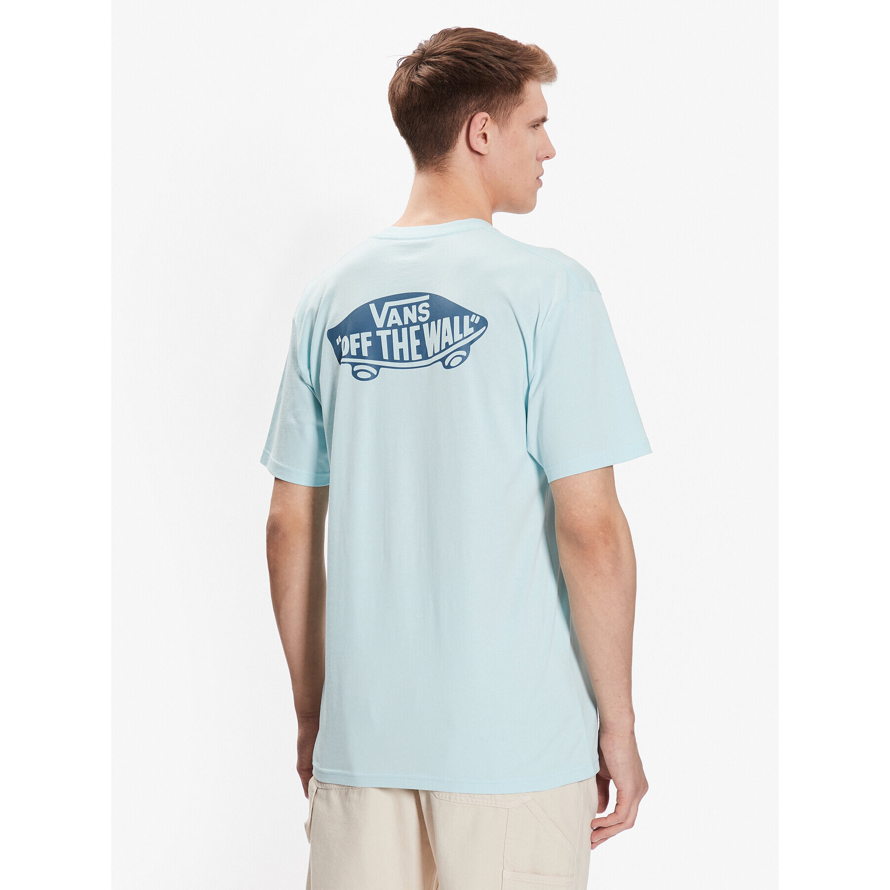 Vans Тишърт Classic Back VN00004W Син Classic Fit - Pepit.bg