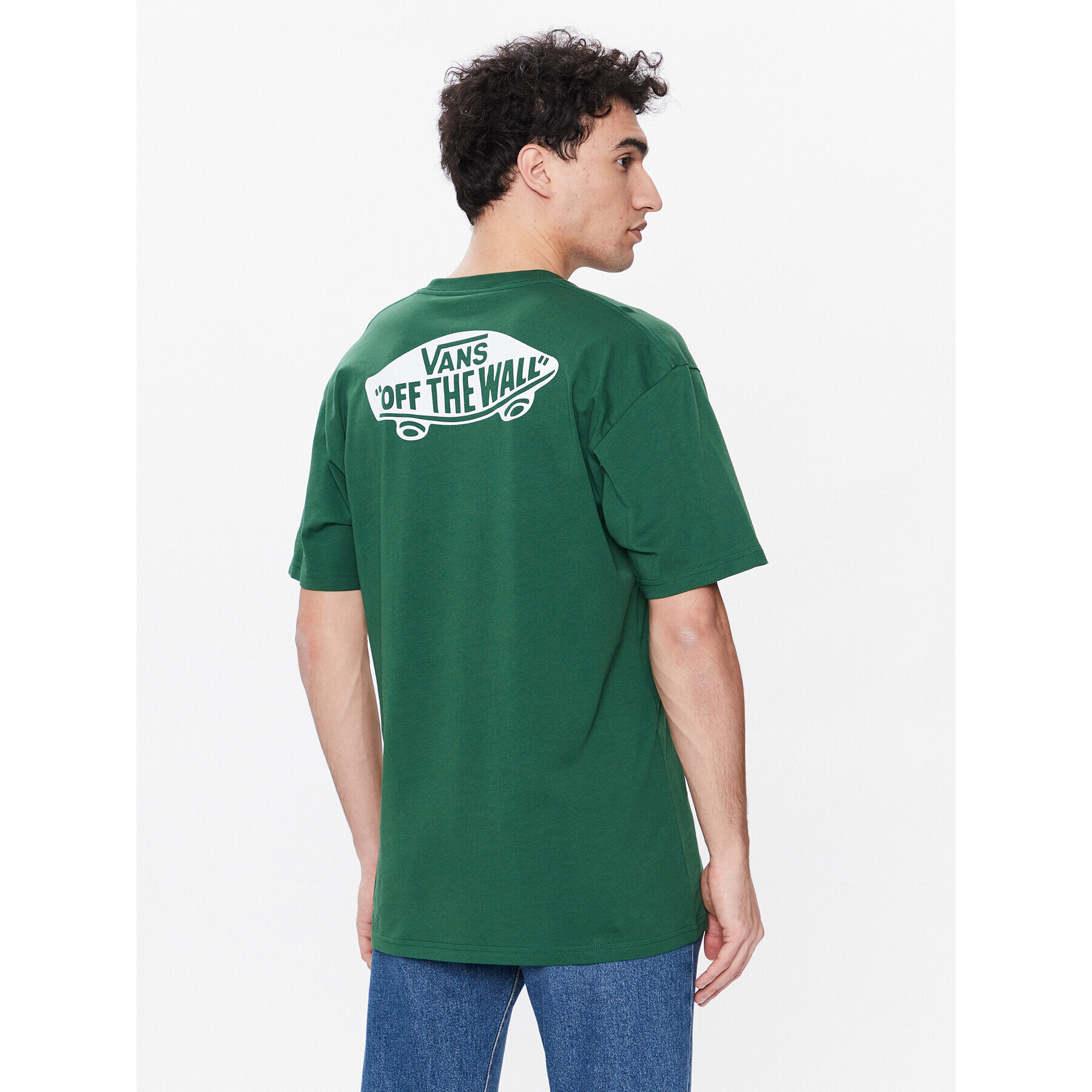 Vans Тишърт Classic VN00004W Зелен Classic Fit - Pepit.bg
