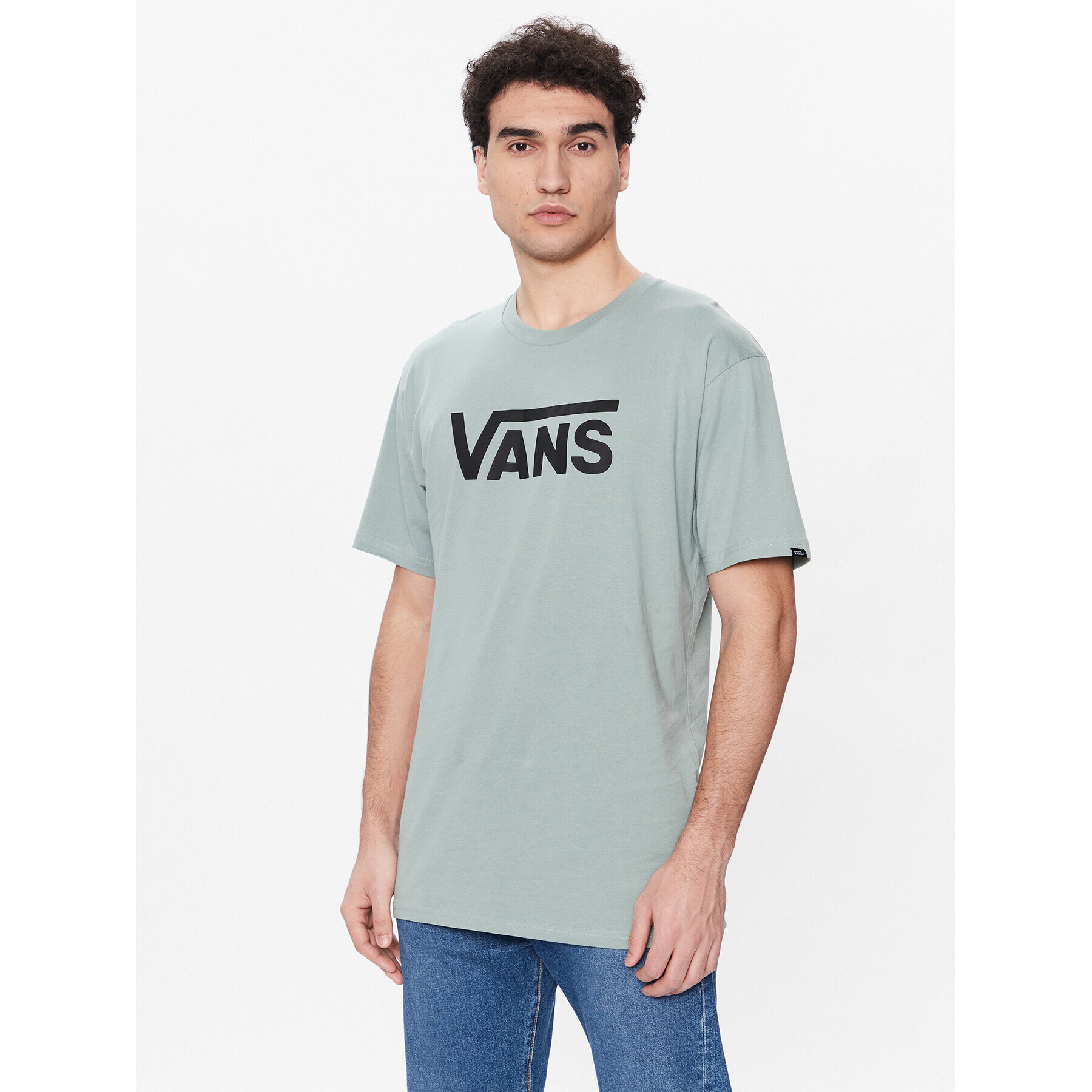 Vans Тишърт Classic VN000GGG Зелен Classic Fit - Pepit.bg