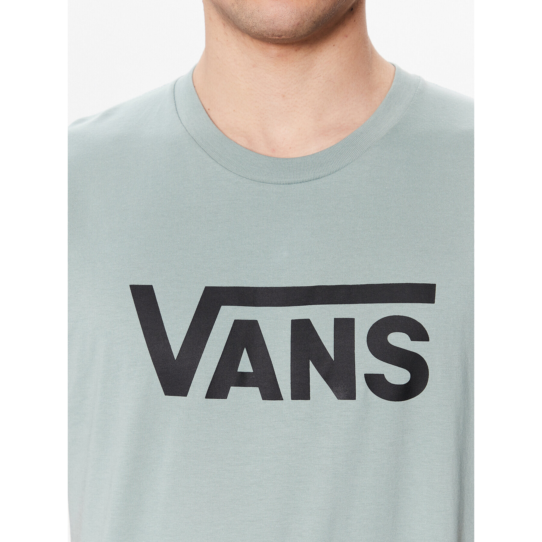 Vans Тишърт Classic VN000GGG Зелен Classic Fit - Pepit.bg