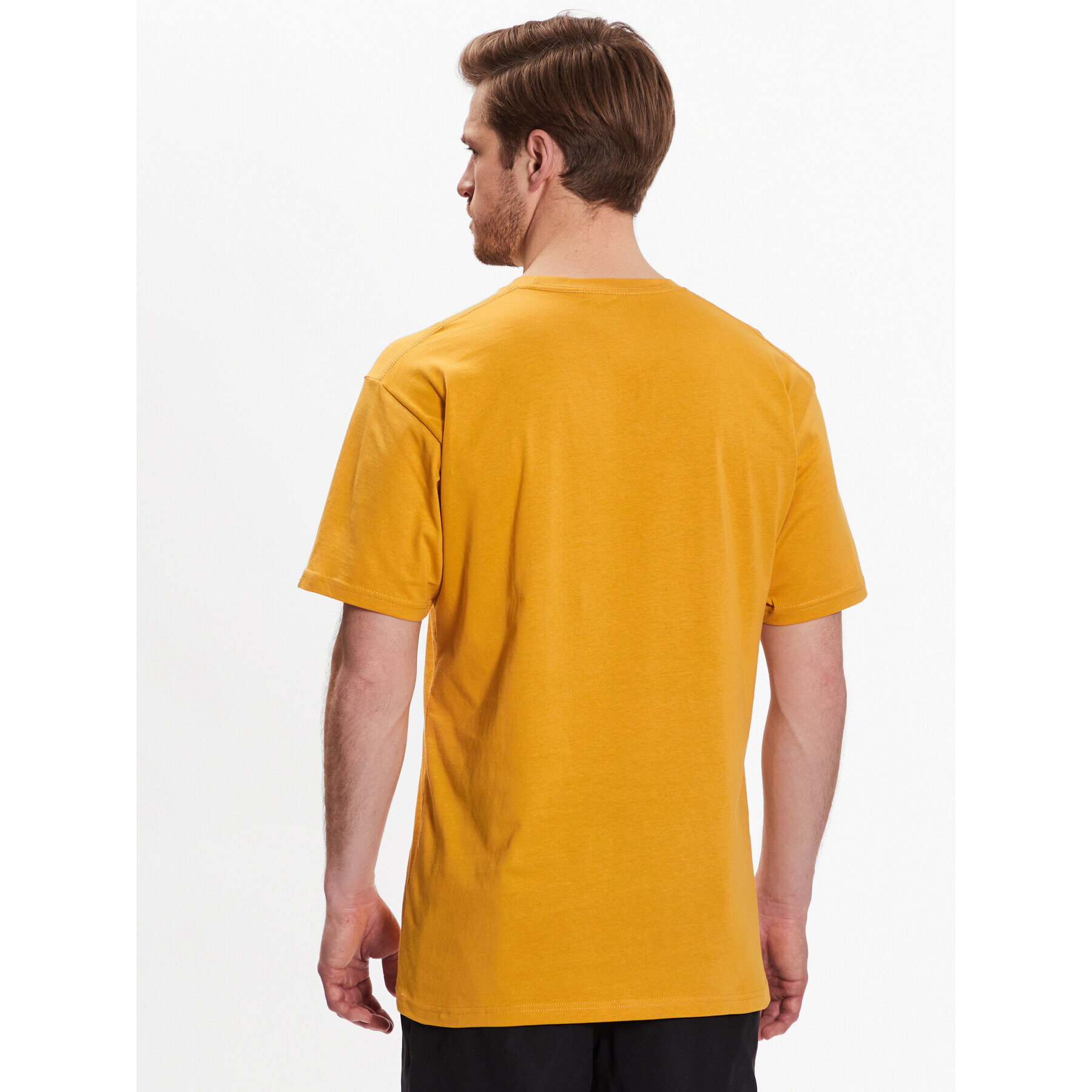 Vans Тишърт Classic VN000GGG Жълт Classic Fit - Pepit.bg