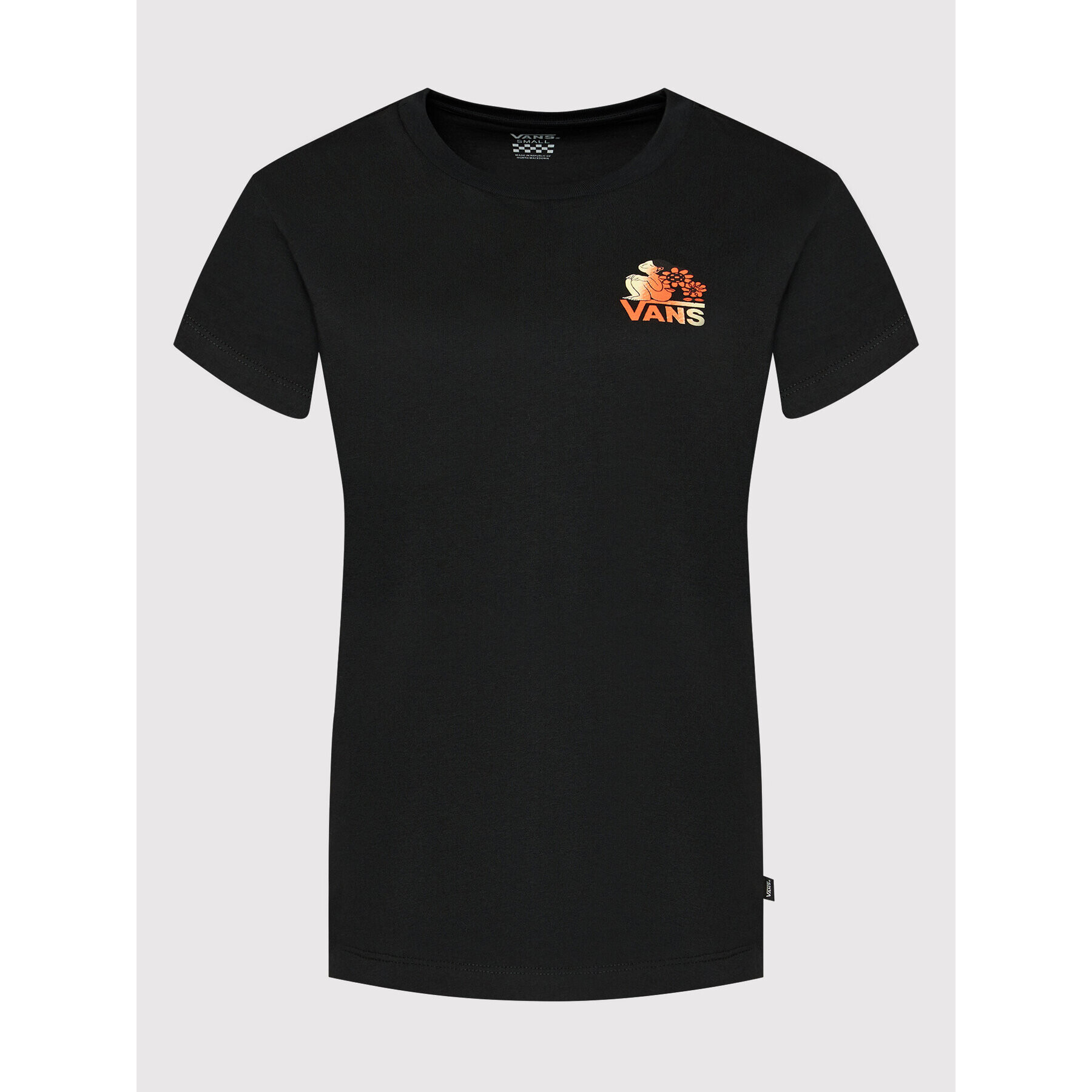 Vans Тишърт Cultivate Care BF Tee VN0A5LK5BLK1 Черен Regular Fit - Pepit.bg