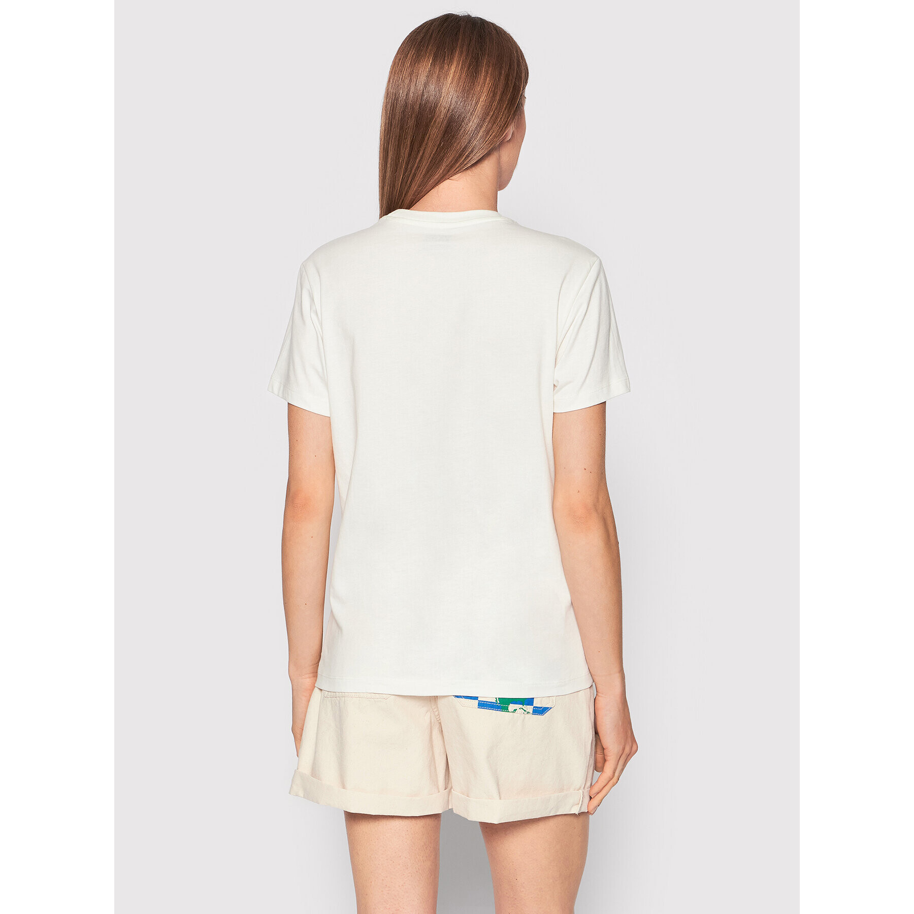 Vans Тишърт Eco Positivity VN0A5LI2 Бял Regular Fit - Pepit.bg