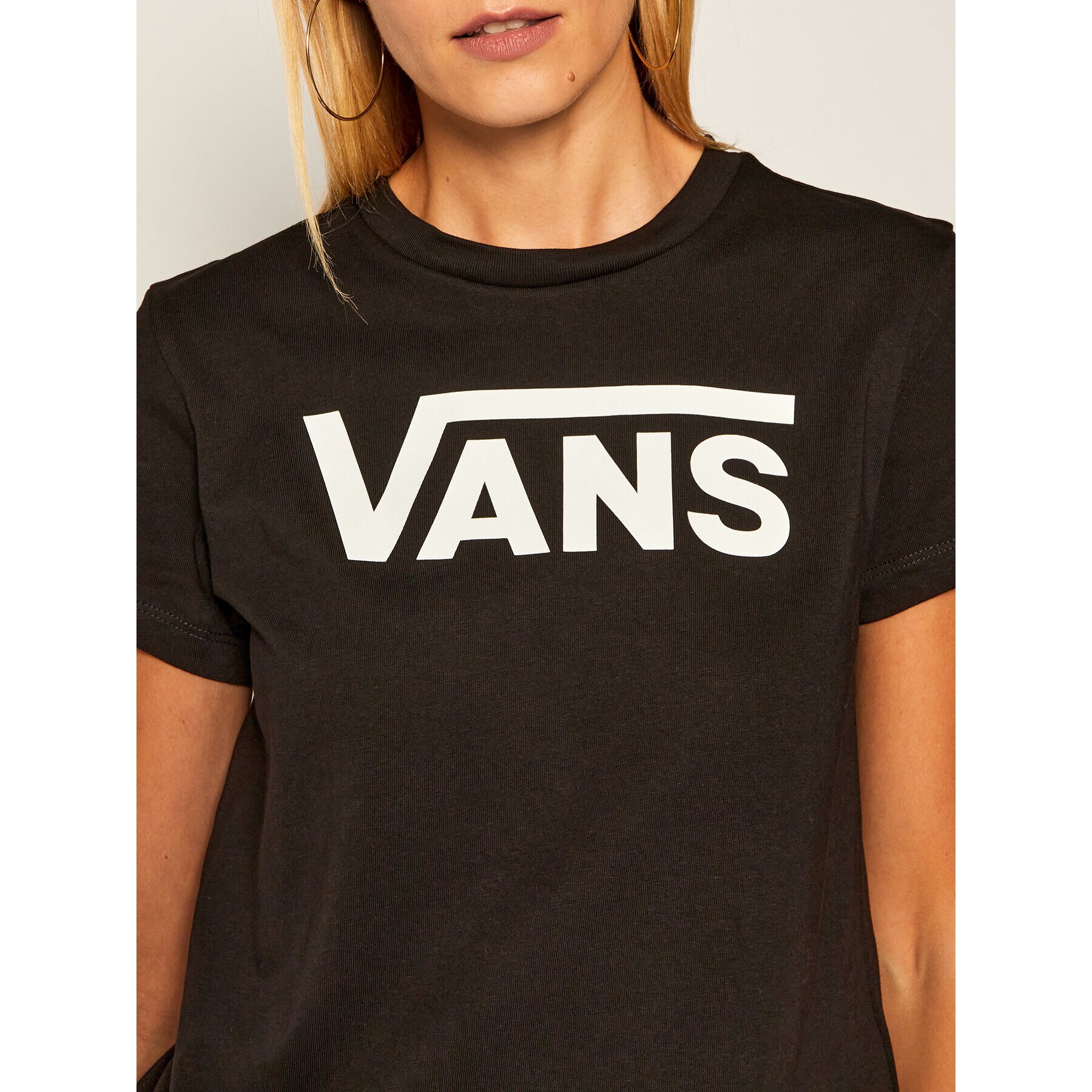 Vans Тишърт Flying V Crew Tee VN0A3UP4 Черен Regular Fit - Pepit.bg