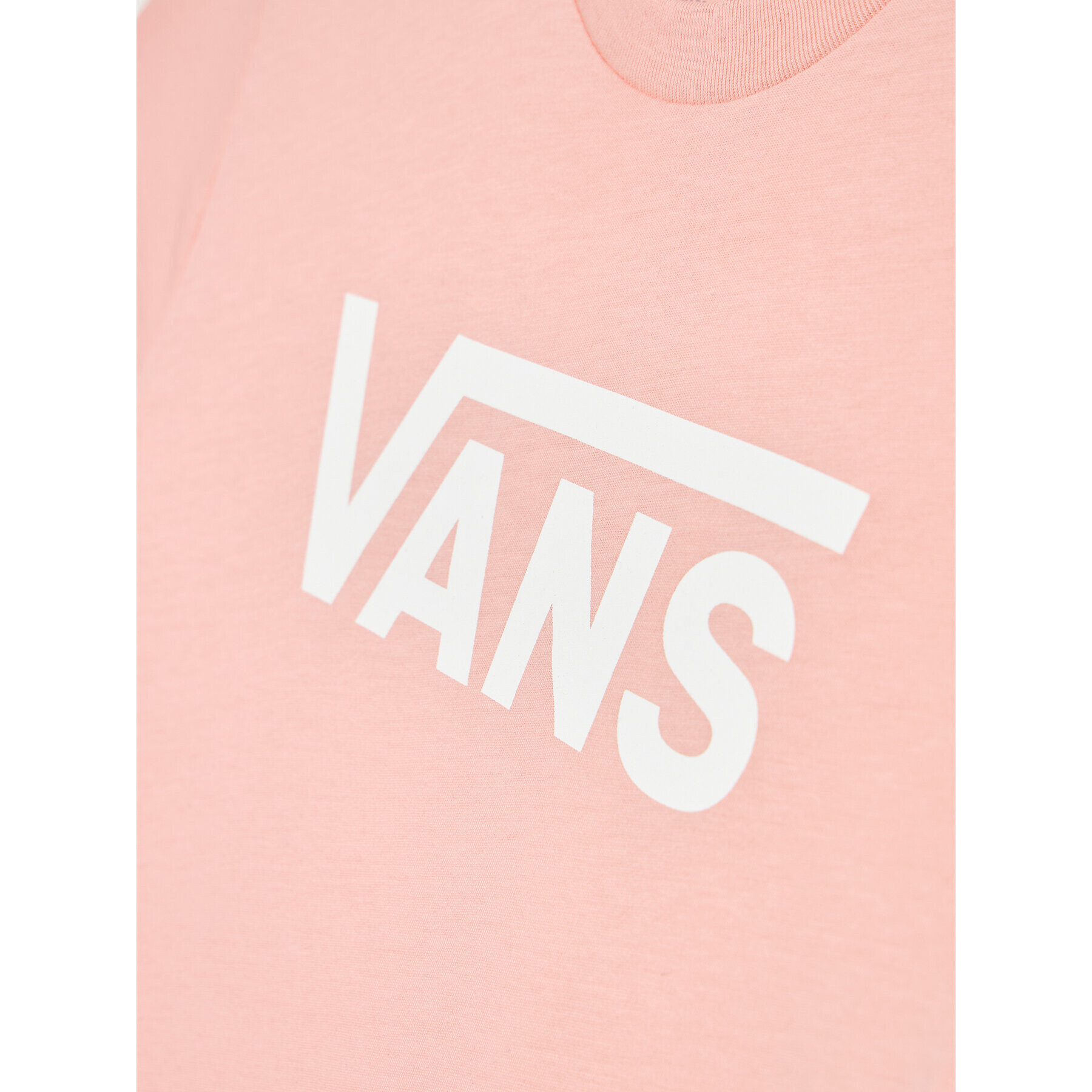 Vans Тишърт Flying V Crew VN0A53P2 Розов Regular Fit - Pepit.bg