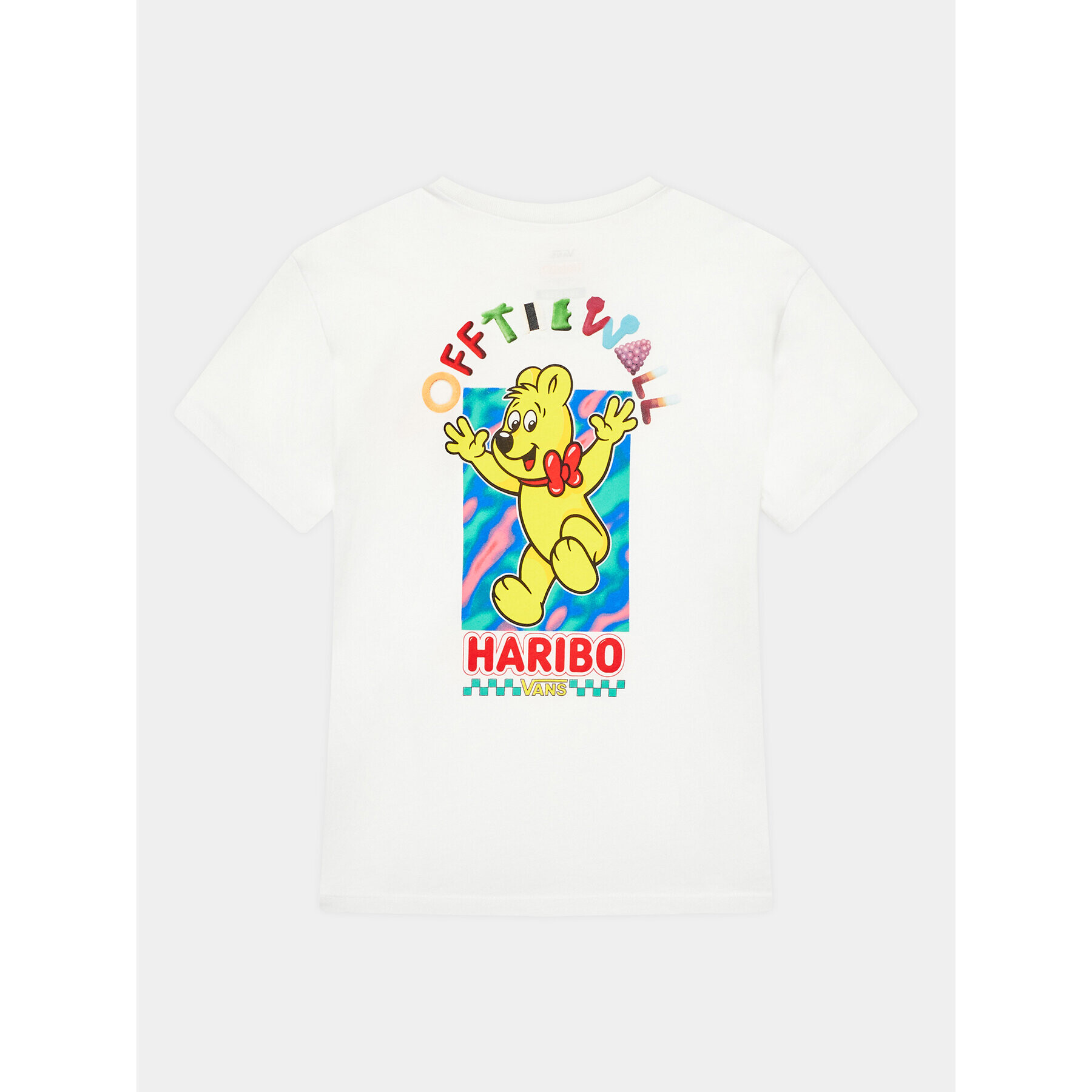 Vans Тишърт HARIBO VN000778 Бял Regular Fit - Pepit.bg