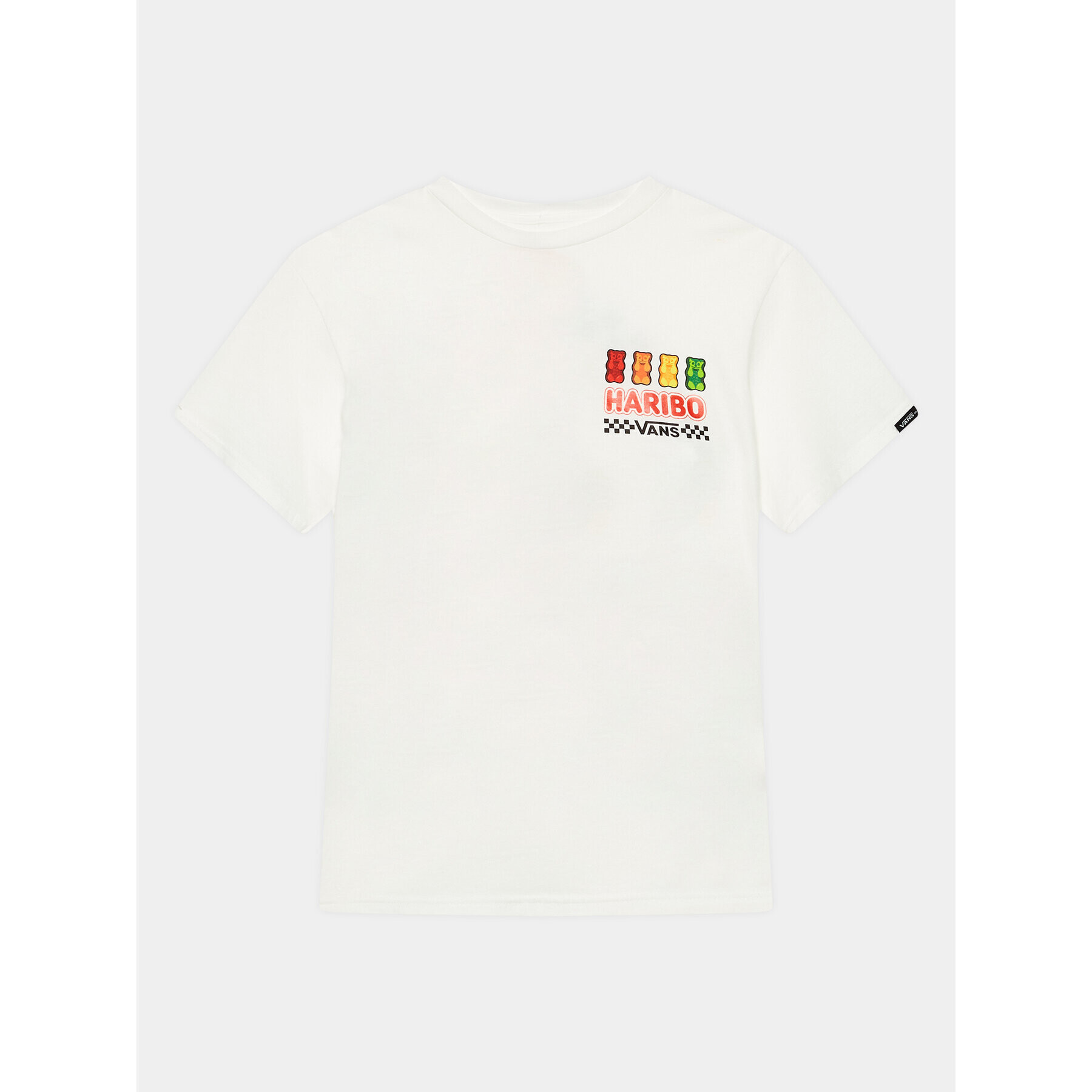 Vans Тишърт HARIBO VN00086H Бял Regular Fit - Pepit.bg