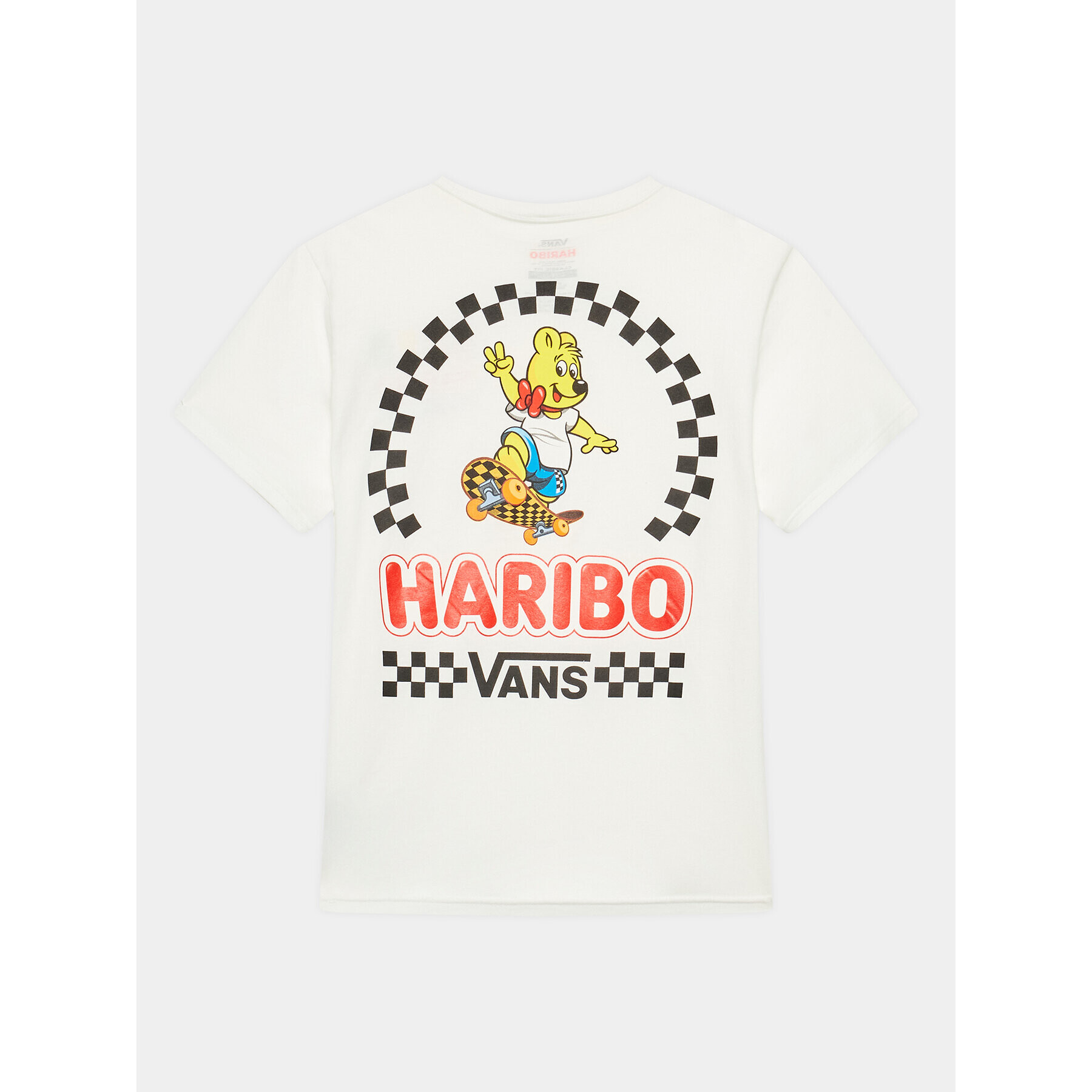 Vans Тишърт HARIBO VN00086H Бял Regular Fit - Pepit.bg