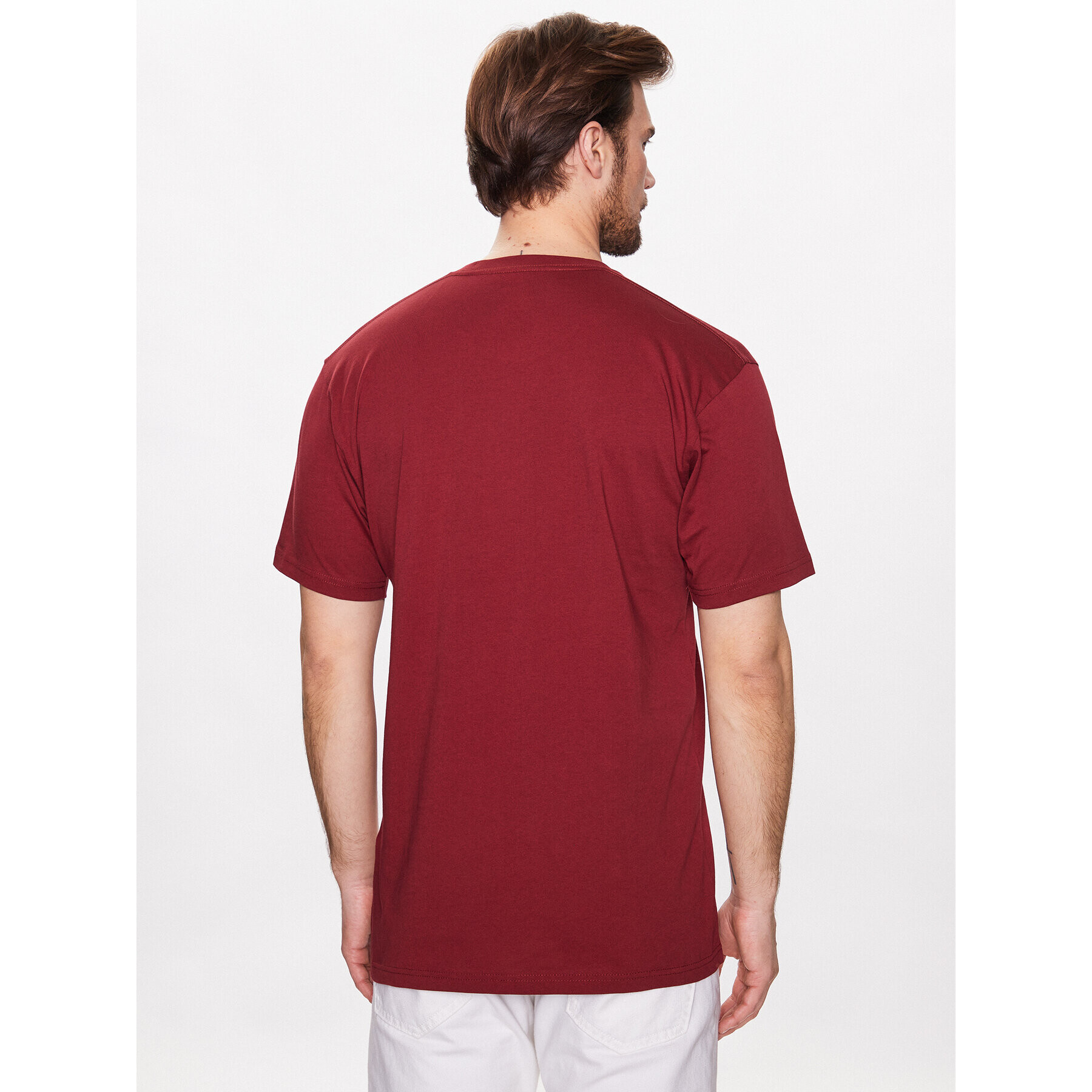 Vans Тишърт Left Chest Logo VN0A3CZE Червен Classic Fit - Pepit.bg