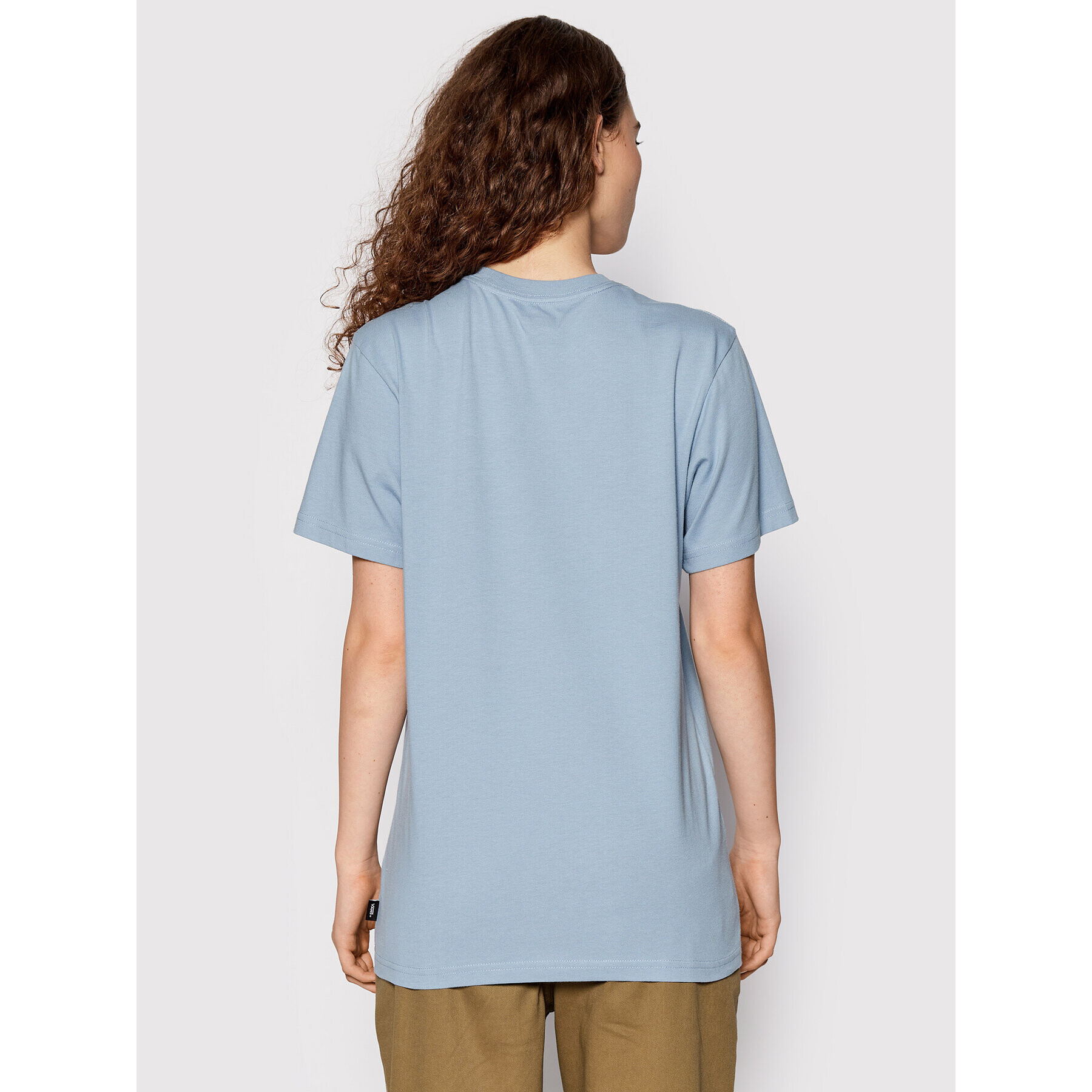 Vans Тишърт Left Chest Logo VN0A7RSR Син Regular Fit - Pepit.bg