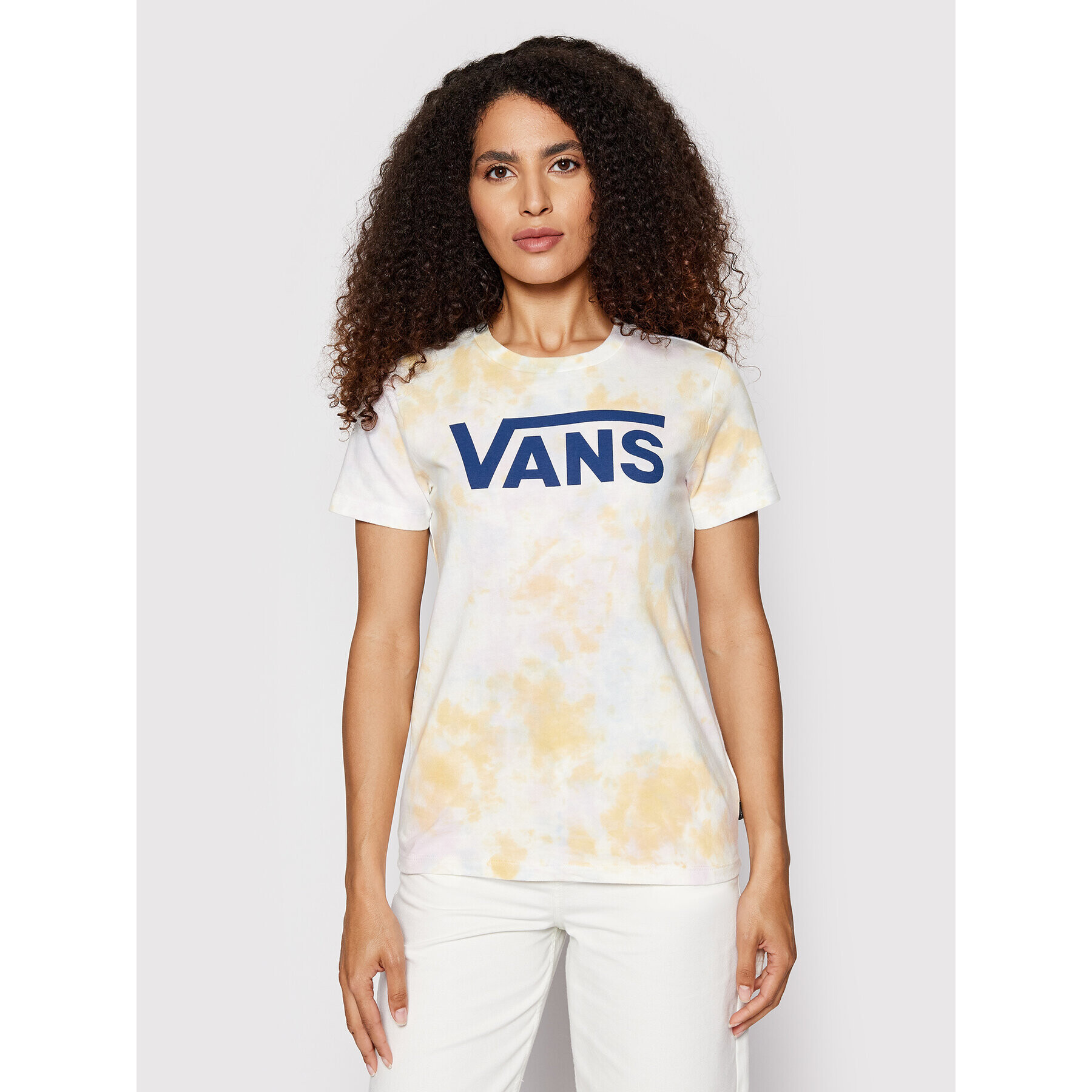 Vans Тишърт Logo Wash Crew VN0A7RSB Цветен Regular Fit - Pepit.bg