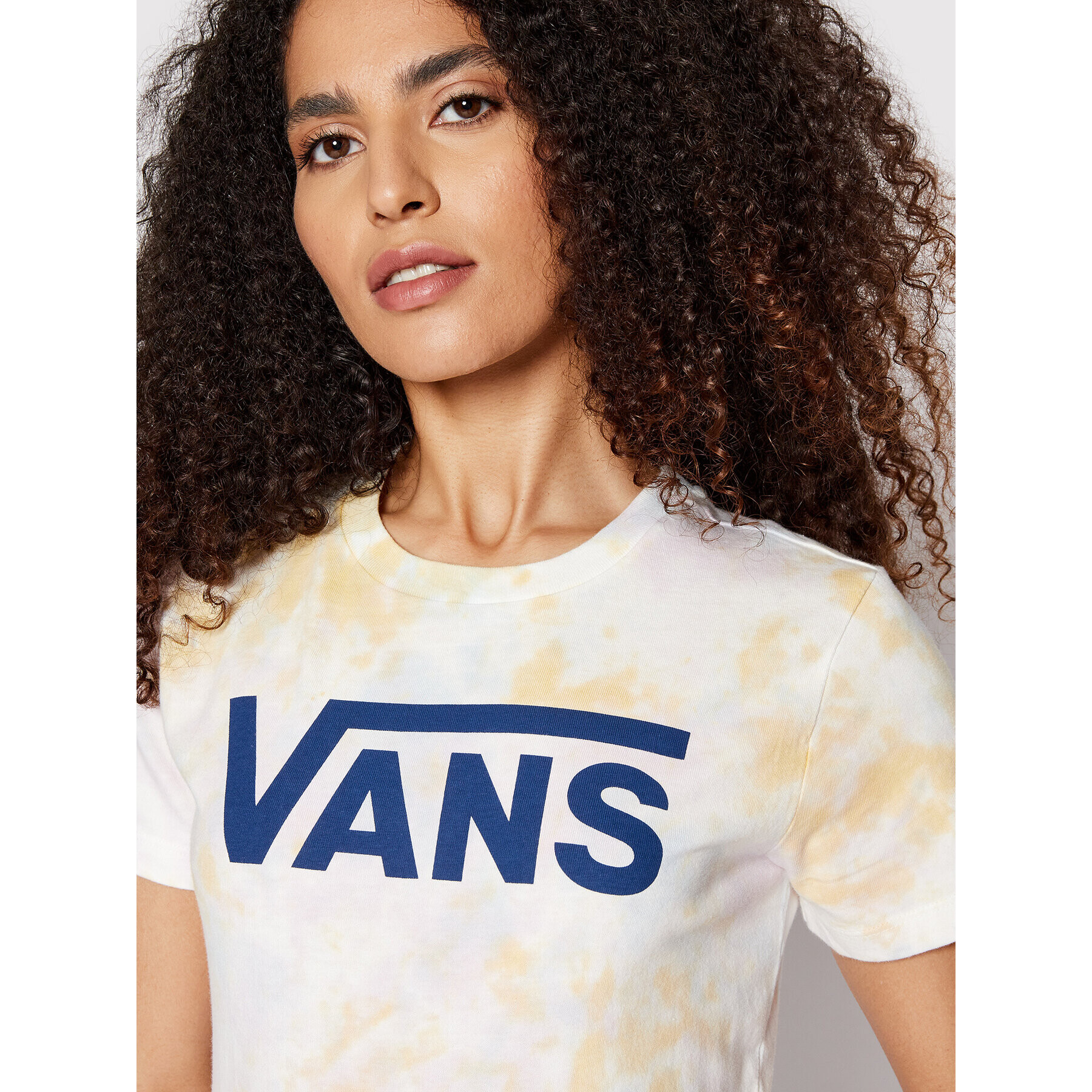 Vans Тишърт Logo Wash Crew VN0A7RSB Цветен Regular Fit - Pepit.bg