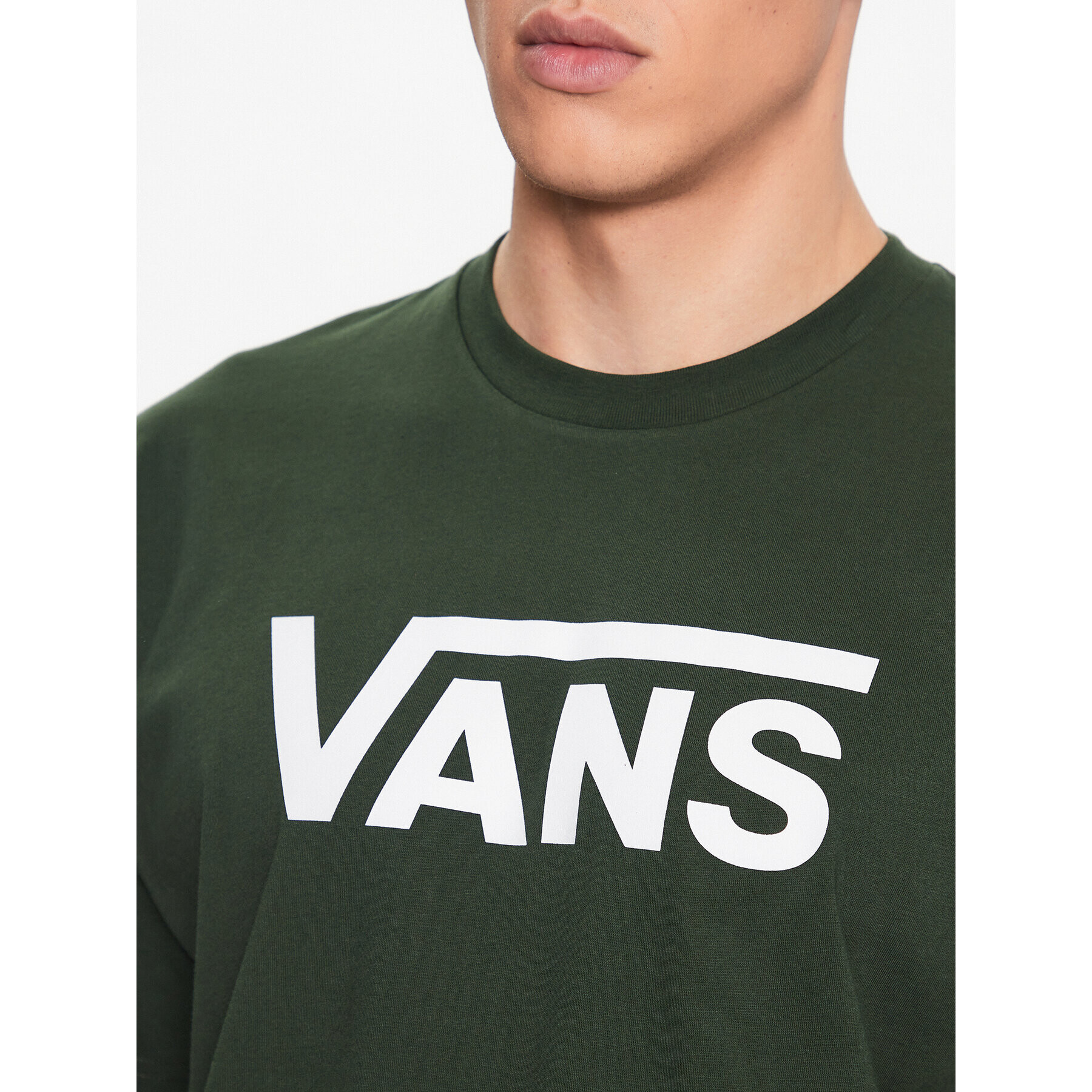 Vans Тишърт Mn Classic VN000GGG Каки Classic Fit - Pepit.bg