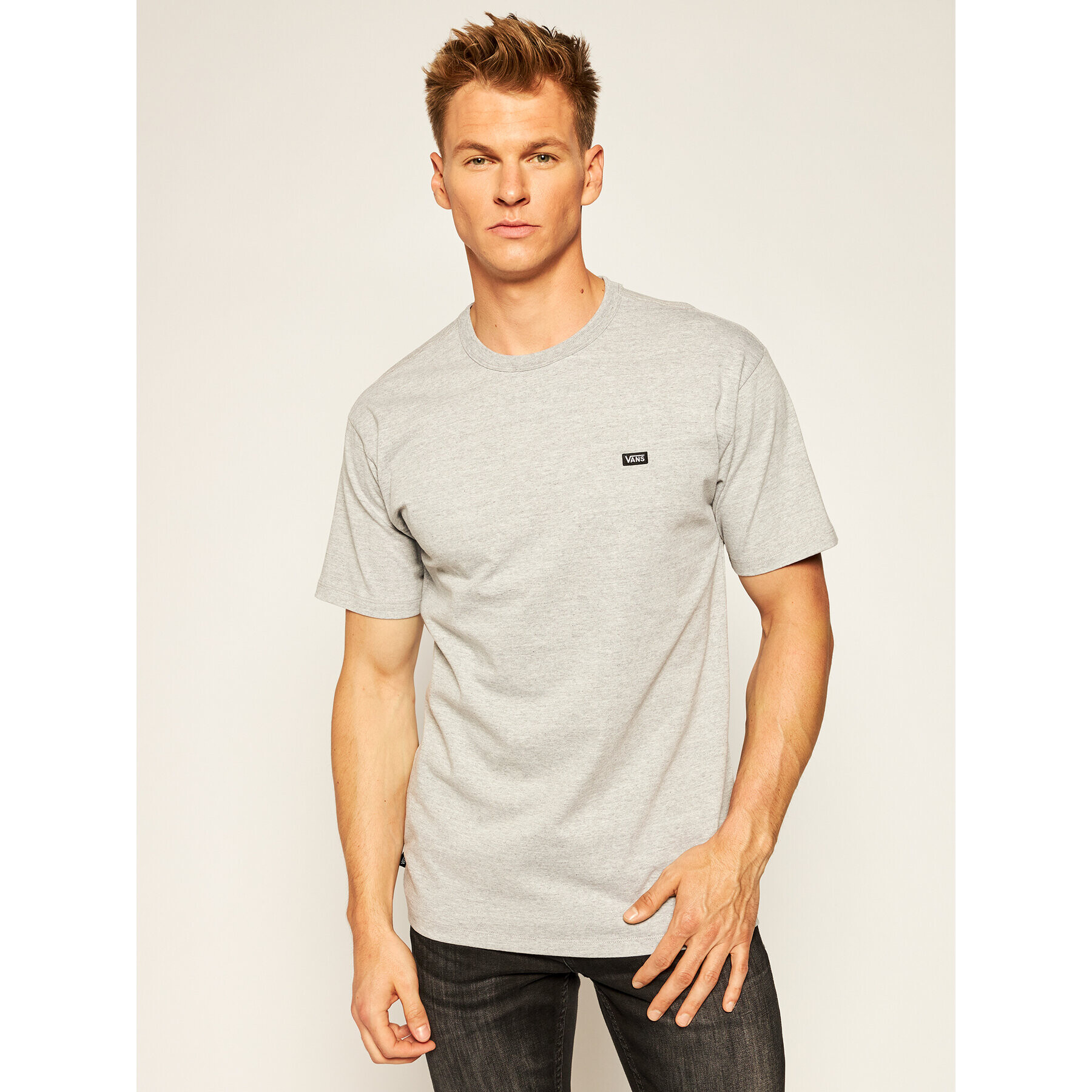 Vans Тишърт Mn Off The Wall Cl VN0A49R7 Сив Regular Fit - Pepit.bg