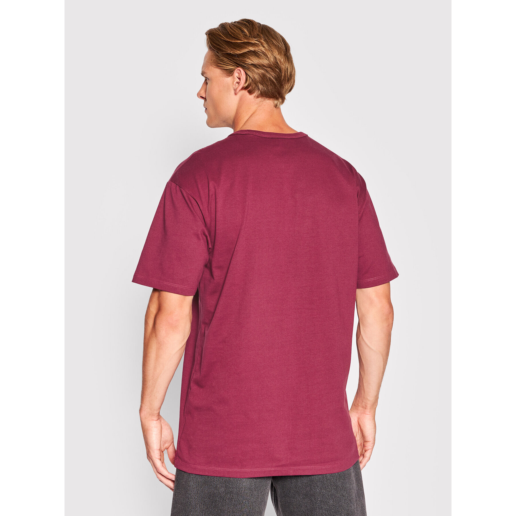 Vans Тишърт Mn Off The Wall VN0A49R7 Бордо Classic Fit - Pepit.bg