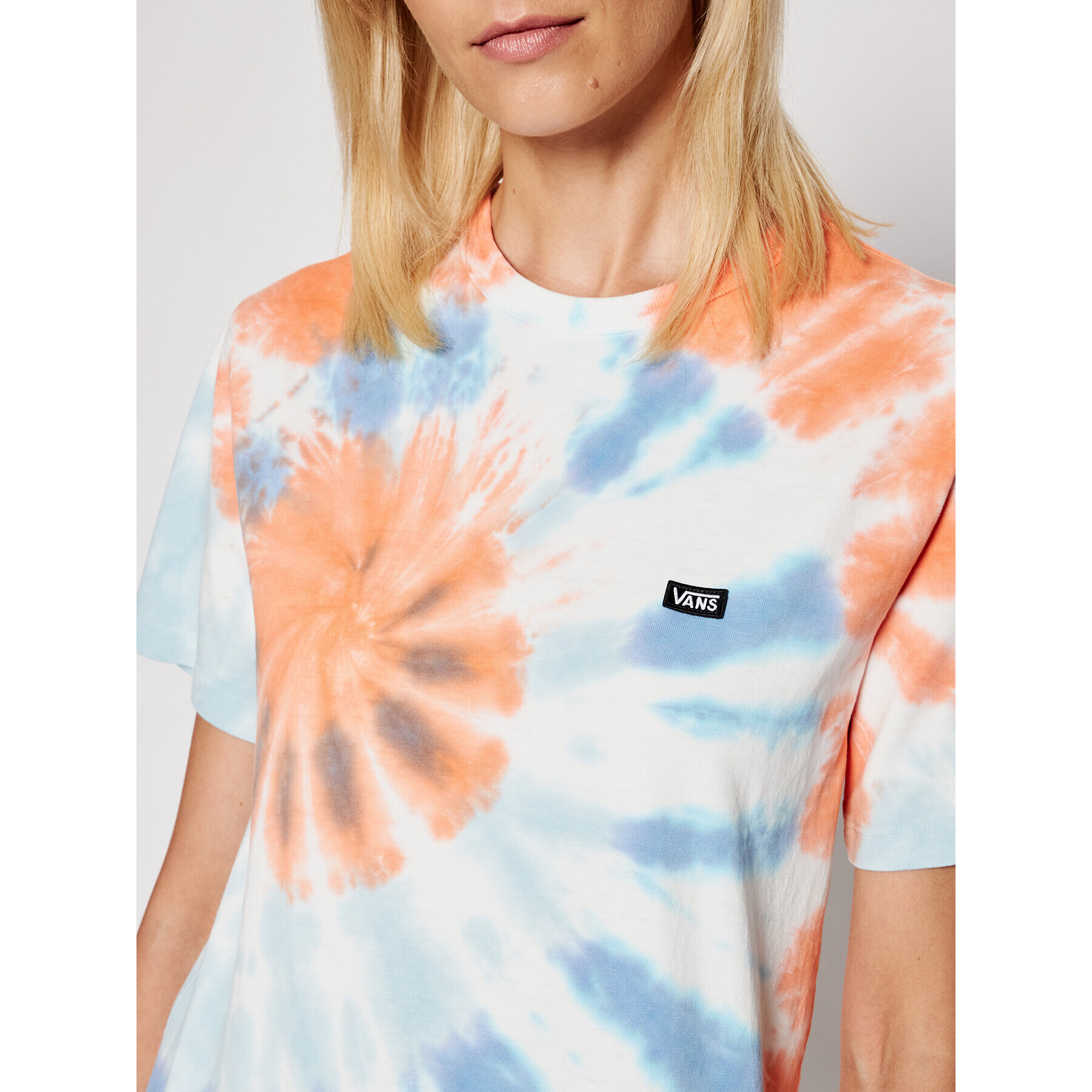 Vans Тишърт Off The Wall Sunbu VN0A5E78 Цветен Classic Fit - Pepit.bg