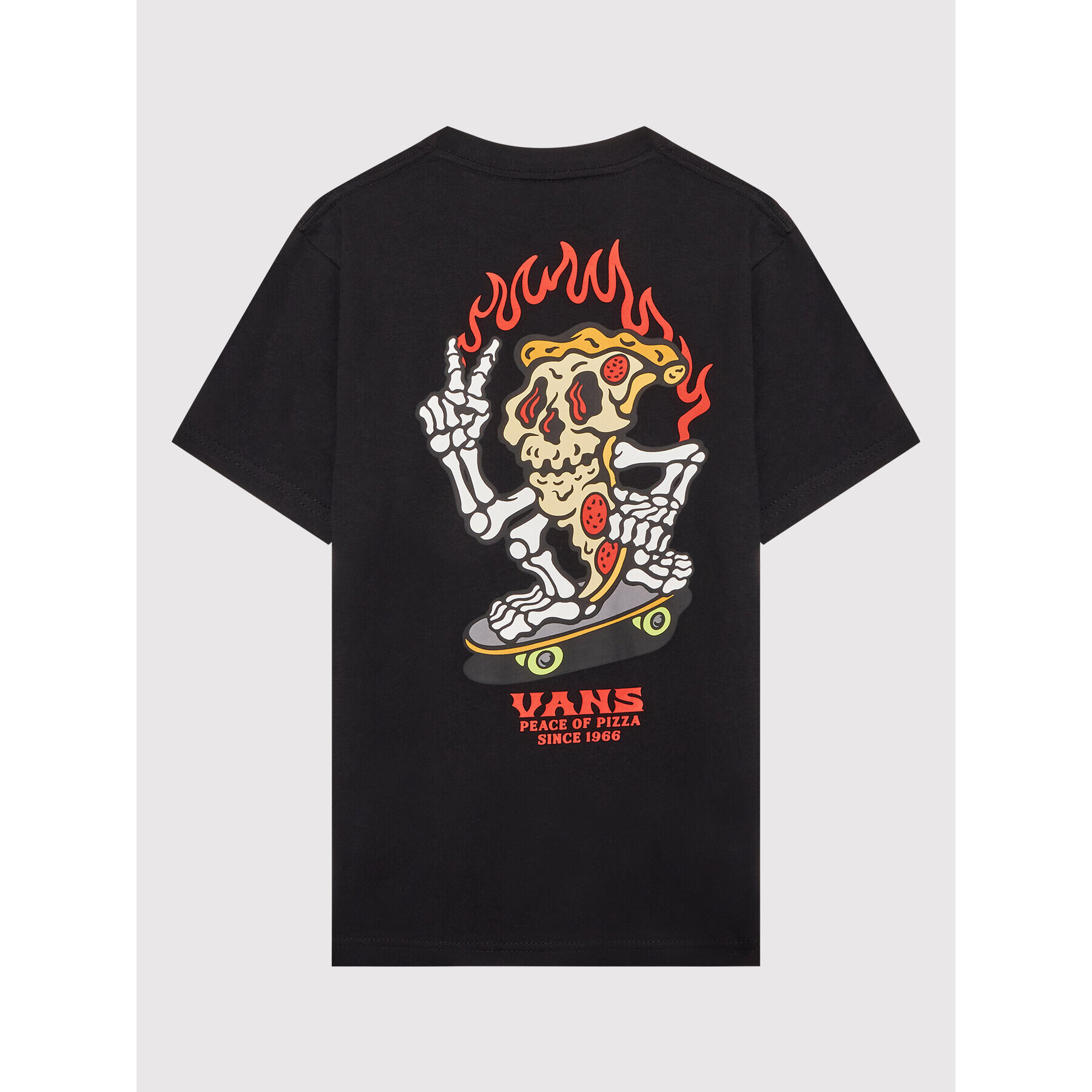 Vans Тишърт Pizzeria VN000032 Черен Classic Fit - Pepit.bg